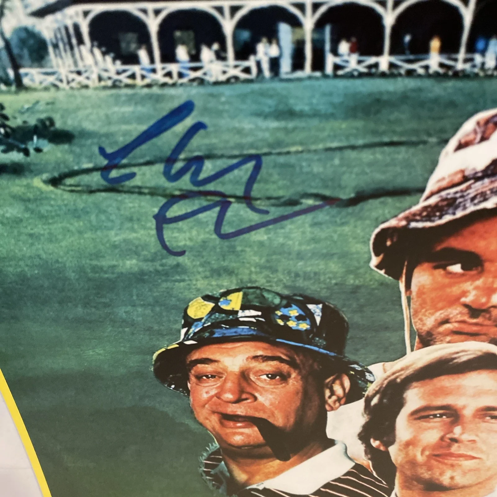 Chevy Chase — Chevy Chase Signed 11x17 Mini Poster with Plastic Holder Caddyshack JSA COA, image 2