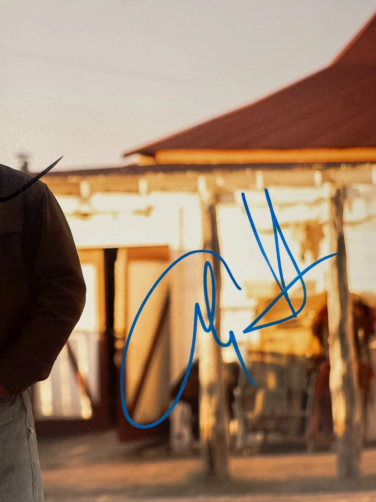 COLE HAUSER KELLY REILLY SIGNED 11X14 RIP BETH PHOTO DUTTON RANCH AUTO BAS COA, image 2