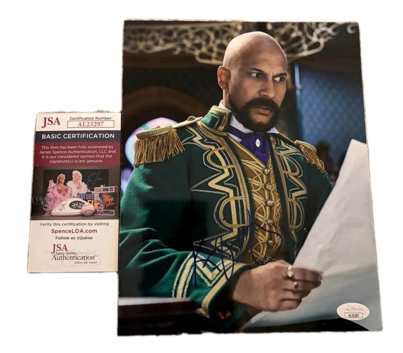 Keegan-Michael Key — KEEGAN-MICHAEL KEY SIGNED 8X10 PHOTO AUTOGRAPH JSA COA AUTHENTIC