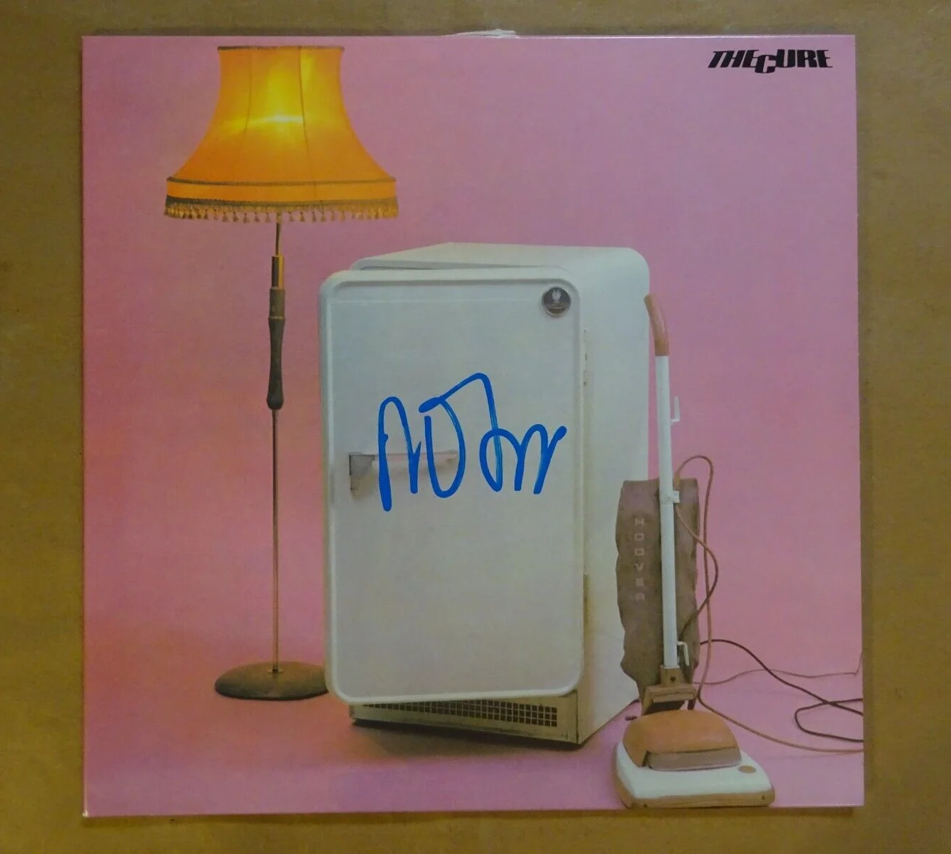 Autographed The Cure Robert Smith Signed Three Imaginary Boys Album Beckett COA, изображение 2