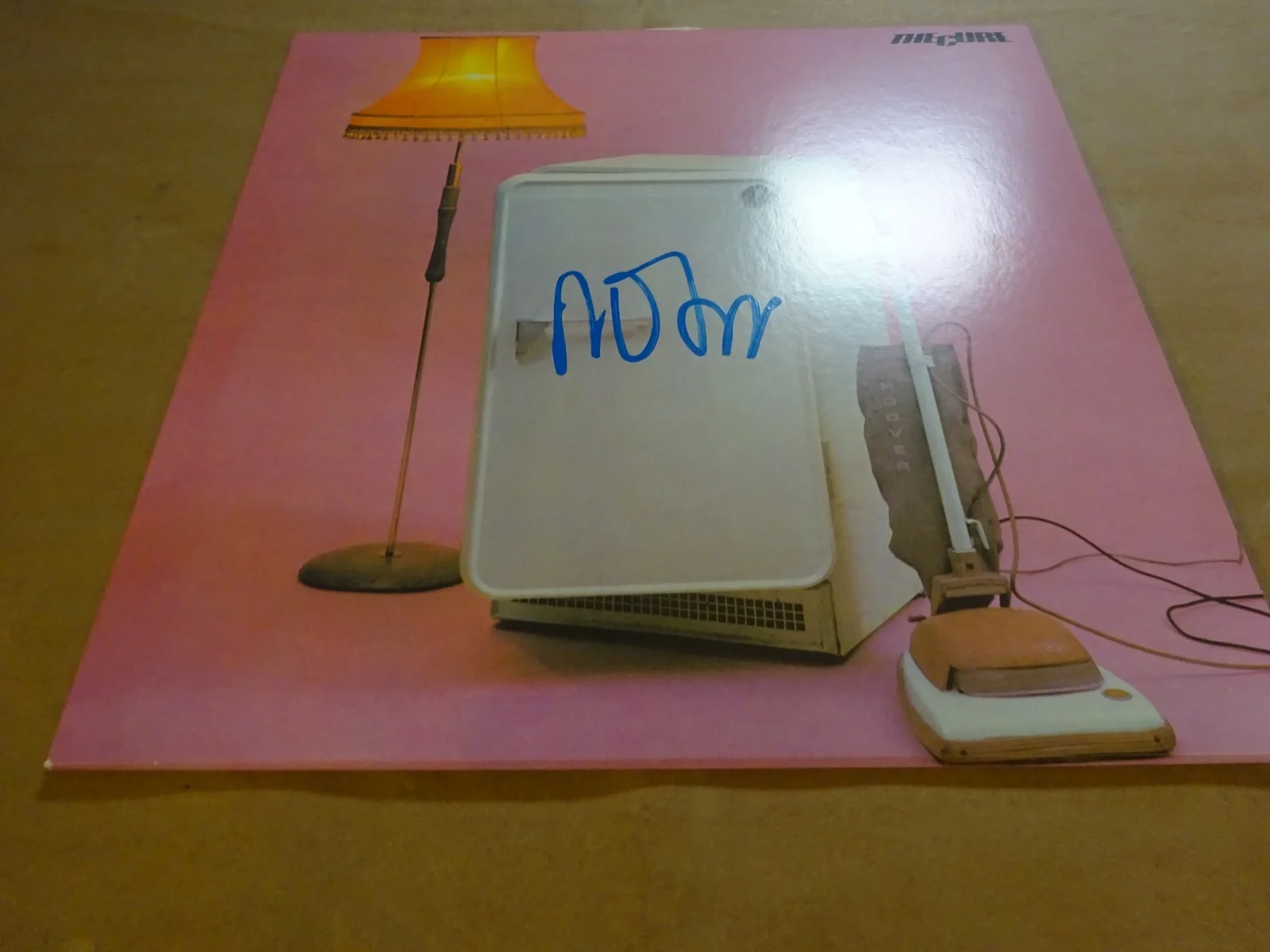Autographed The Cure Robert Smith Signed Three Imaginary Boys Album Beckett COA, изображение 3