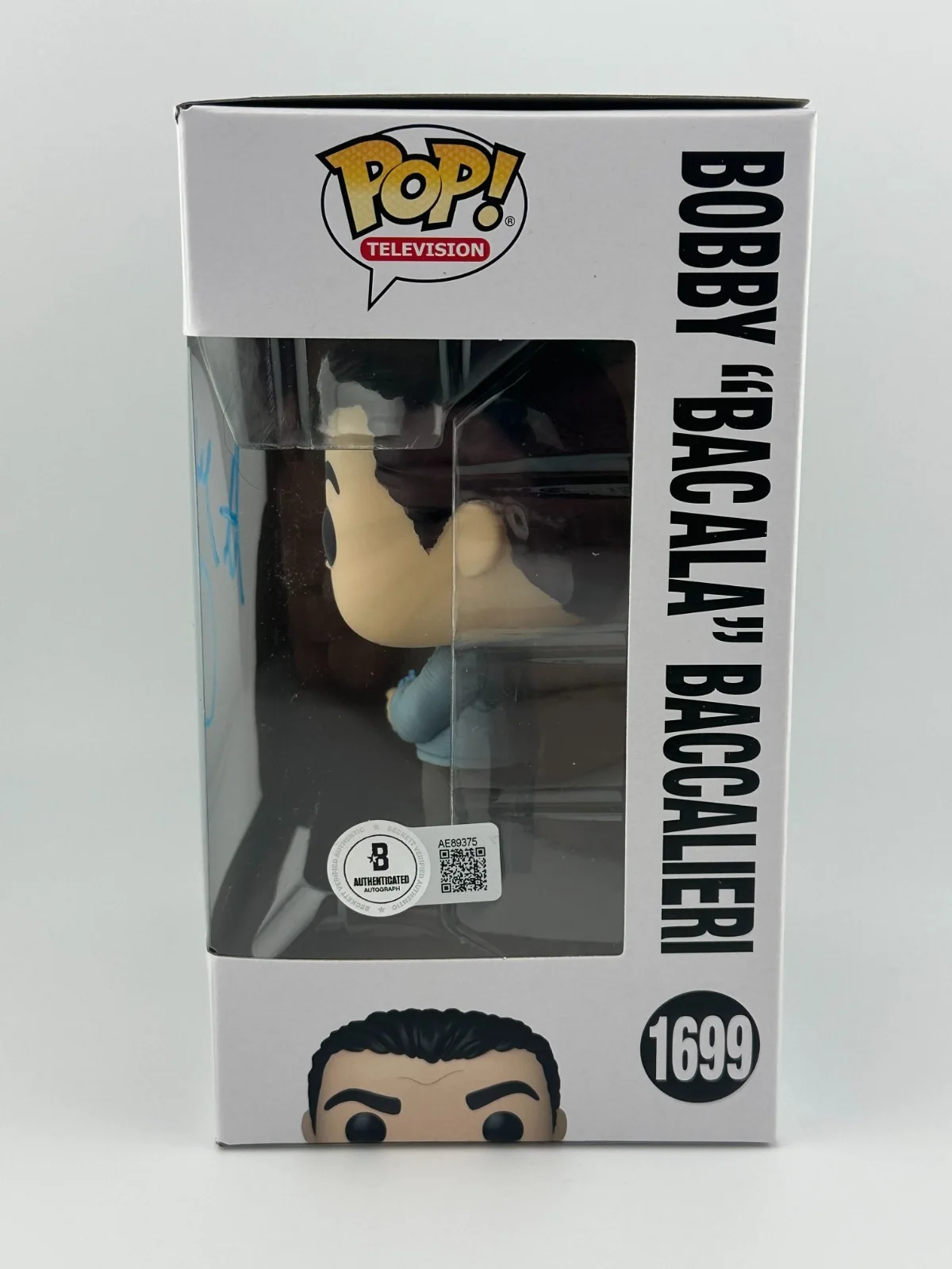 Steve Schirripa — Steve Schirripa Signed The Sopranos 1699 Bobby Bacala Funko Pop! (Beckett), изображение 3