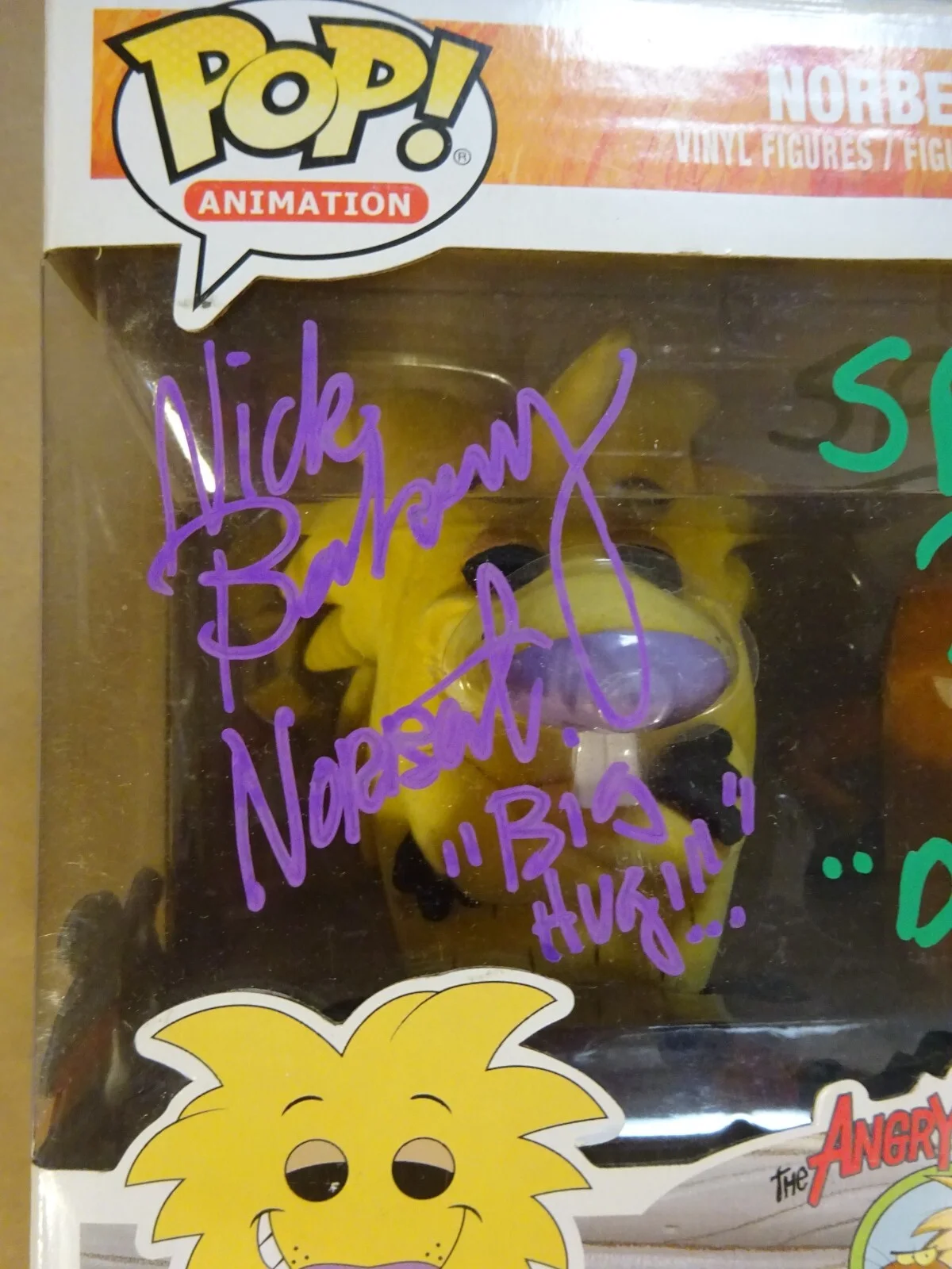 Nick Bakay, Richard Horvitz — Rare Signed The Angry Beavers Nick Bakay & Richard Horvitz Funko Pop Set JSA COA, изображение 3