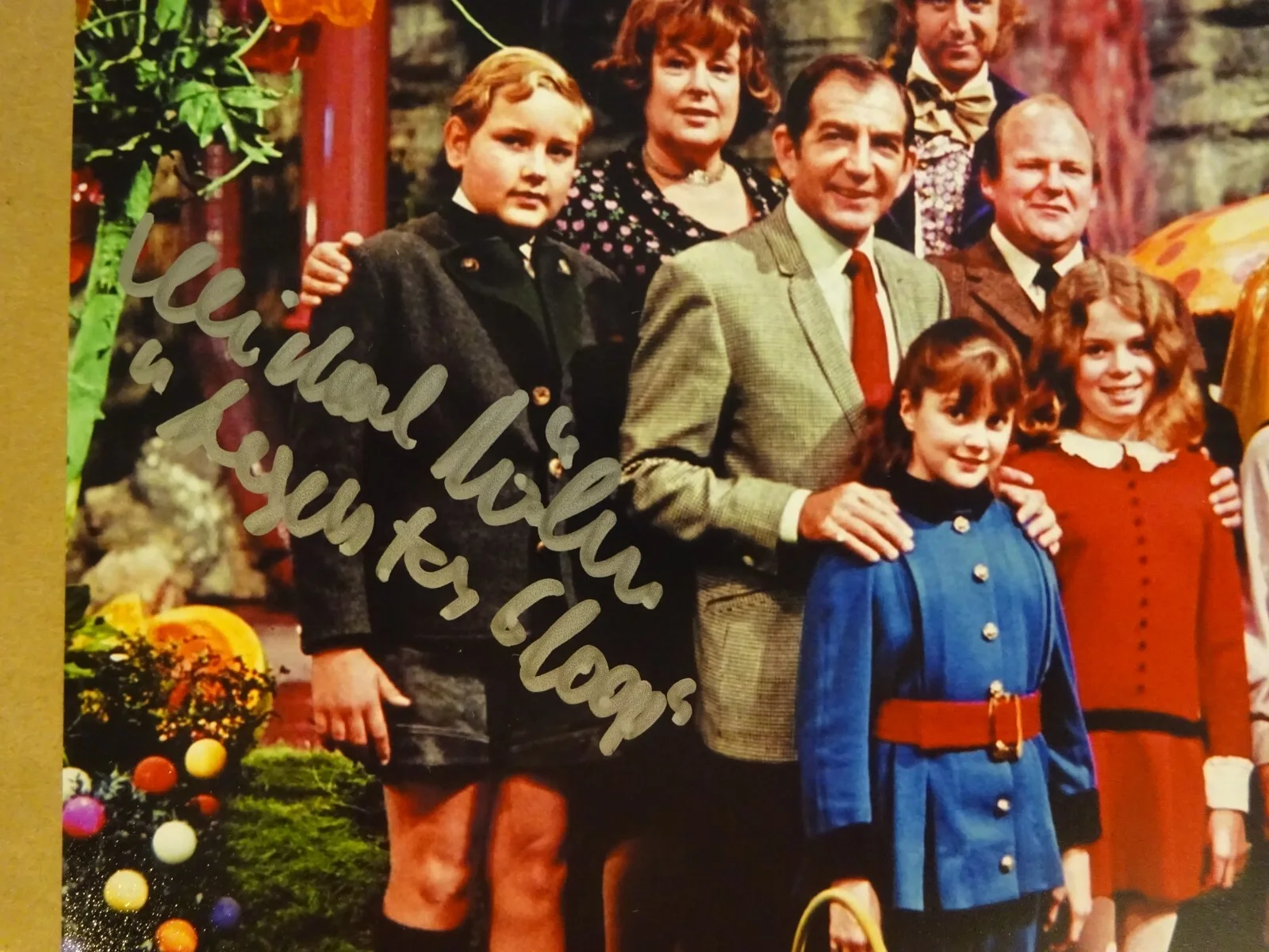 Michael Bollner — Autographed Michael Bollner Signed 8"x10" Augustus Gloop Photo Beckett BAS COA, image 3