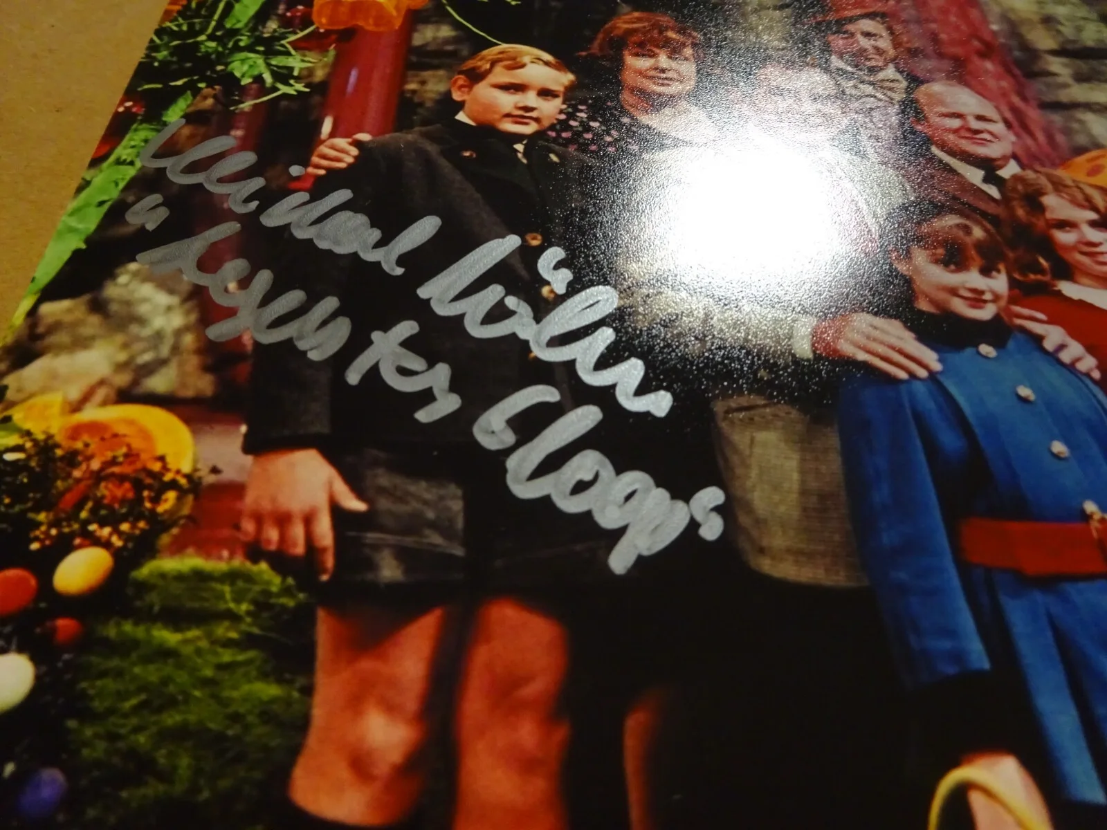 Michael Bollner — Autographed Michael Bollner Signed 8"x10" Augustus Gloop Photo Beckett BAS COA, image 4