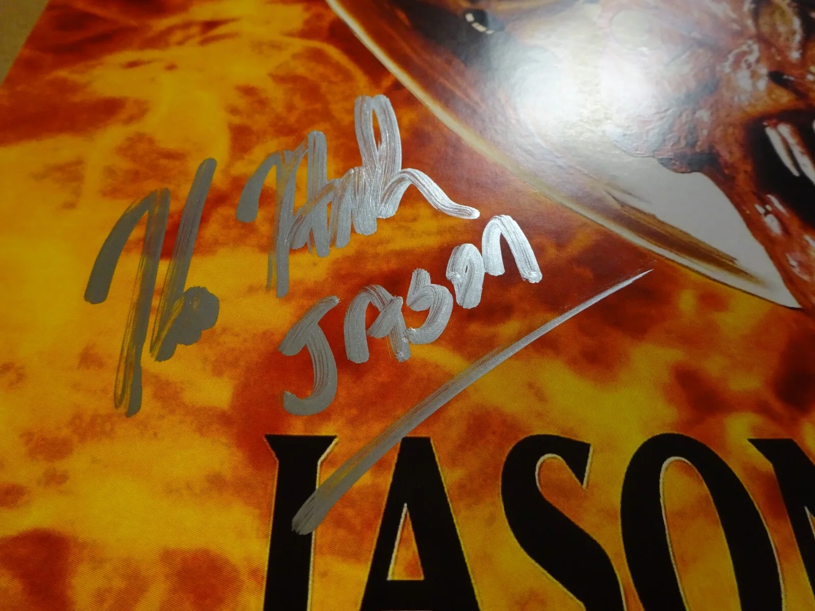 Kane Hodder — Signed Kane Hodder Autographed Jason Goes To Hell 11"x17" Photo Beckett BAS COA, image 5