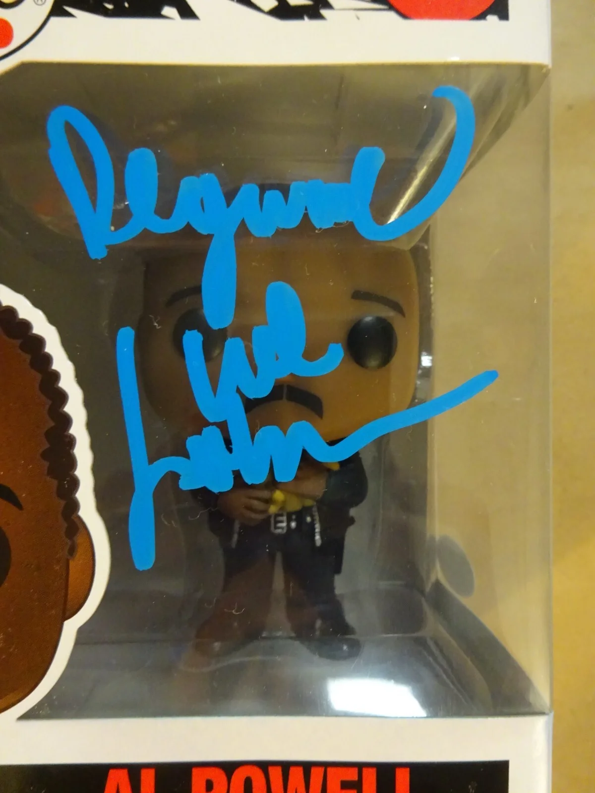Reginald VelJohnson — Signed Reginald VelJohnson Autographed Die Hard Al Powell Funko Pop JSA COA, image 4