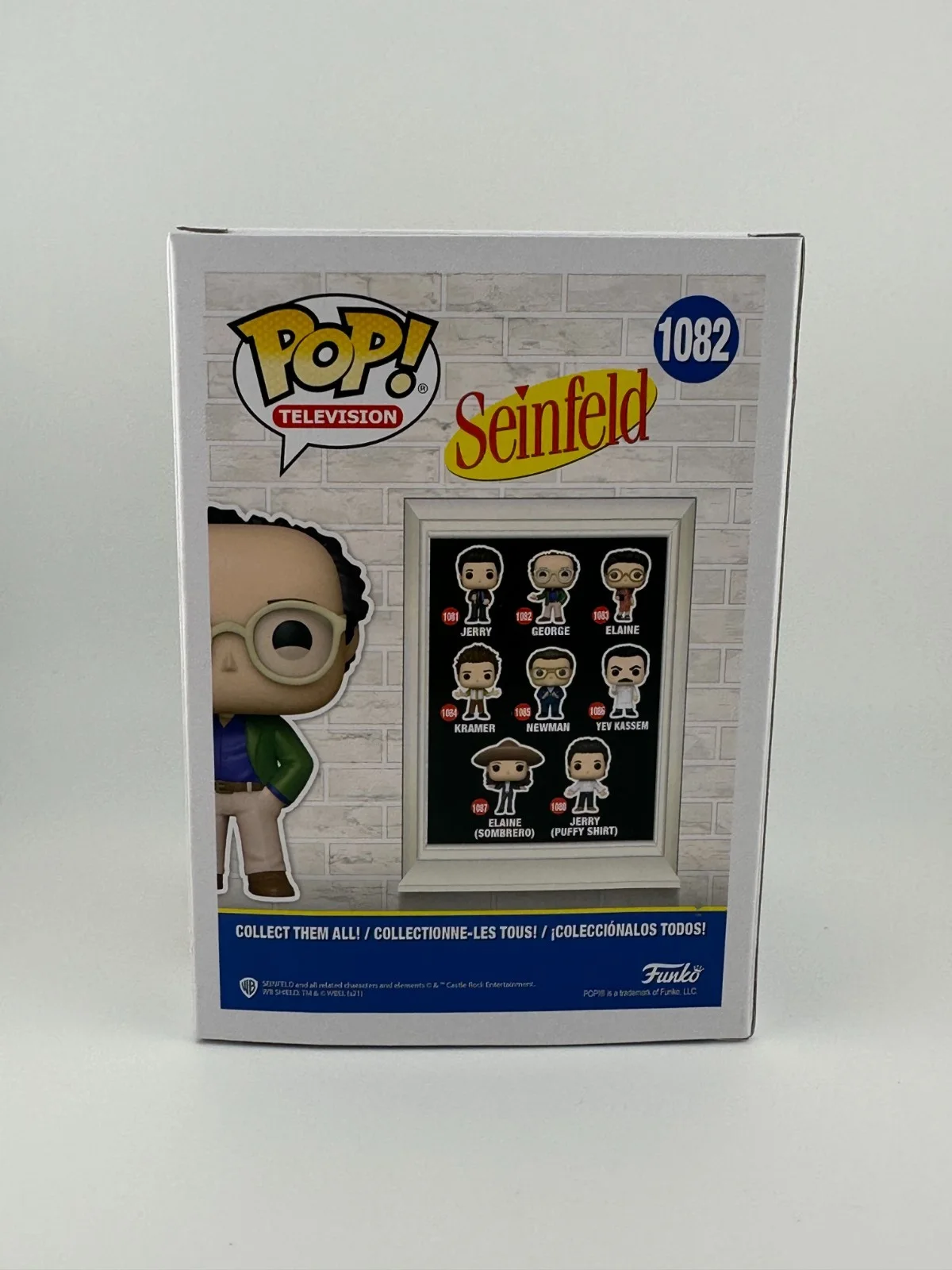 Jason Alexander — Jason Alexander Signed Seinfeld George Costanza #1082 Funko Pop! (PA), image 2