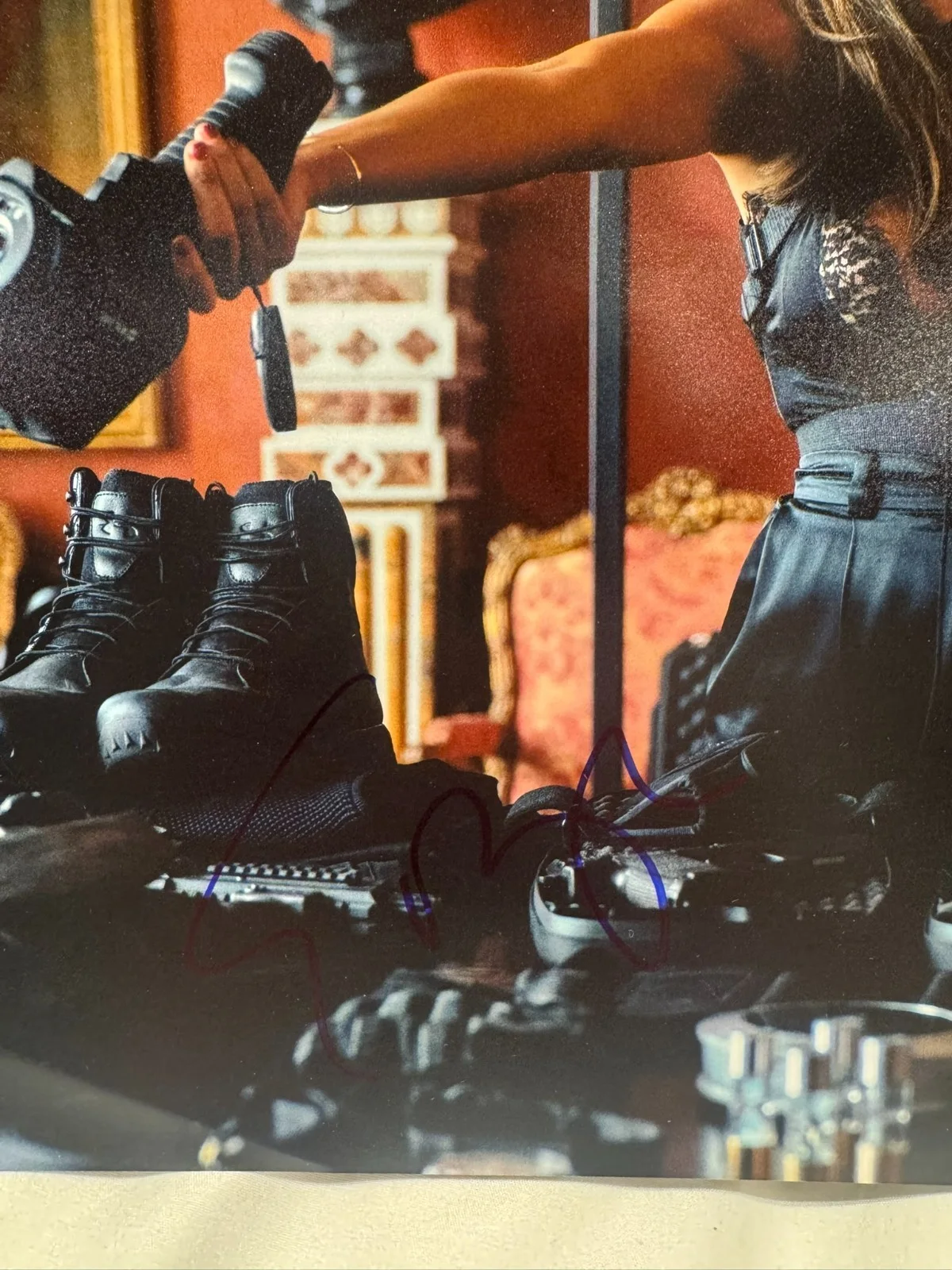 EIZA GONZALEZ SIGNED 11X14 FAST AND FURIOUS PHOTO AUTO BECKETT BAS COA, image 2