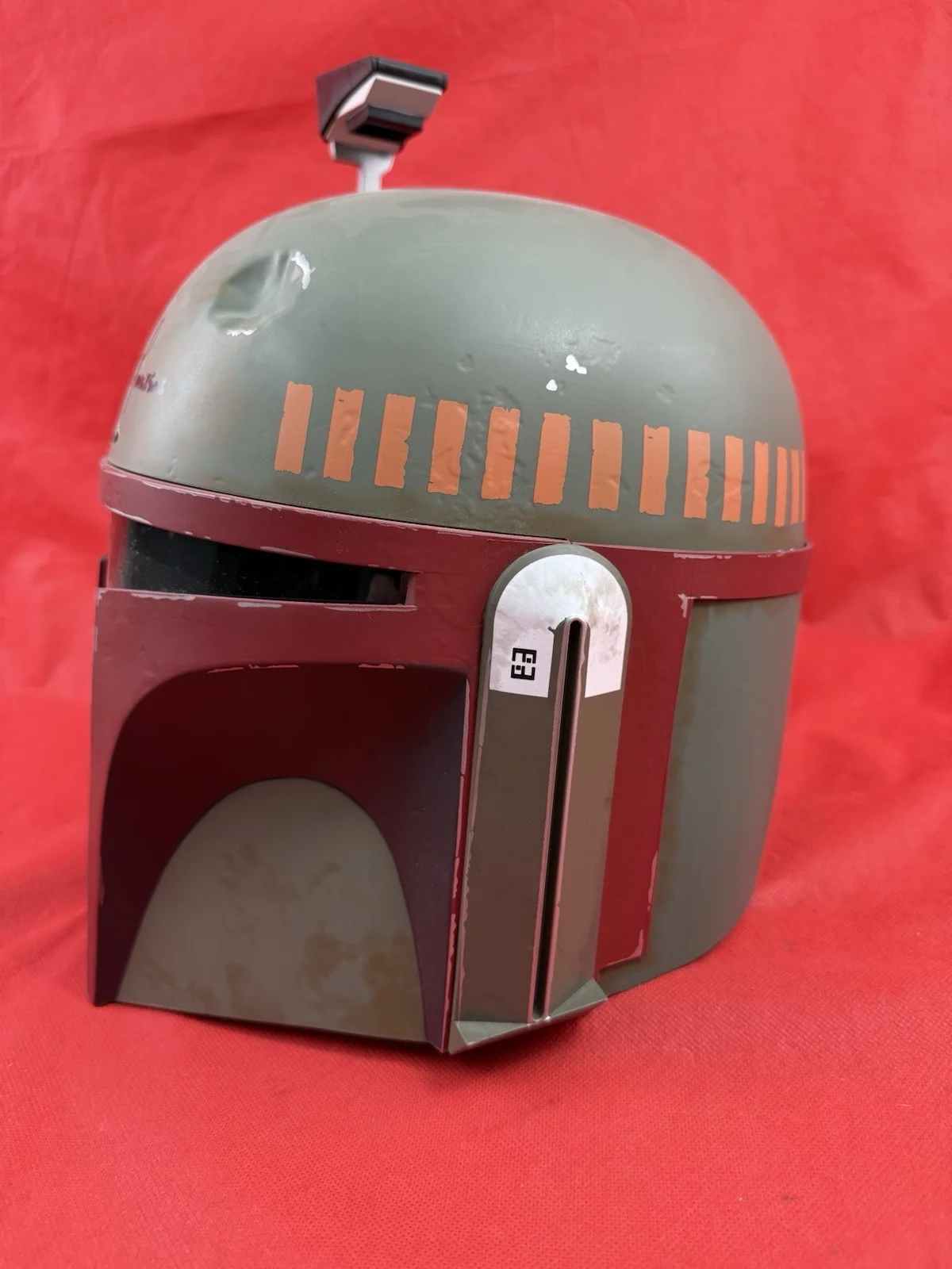 Temuera Morrison — Star Wars Original Temuera Morrison Jango Fett Rearmoured Signed Helmet, image 4