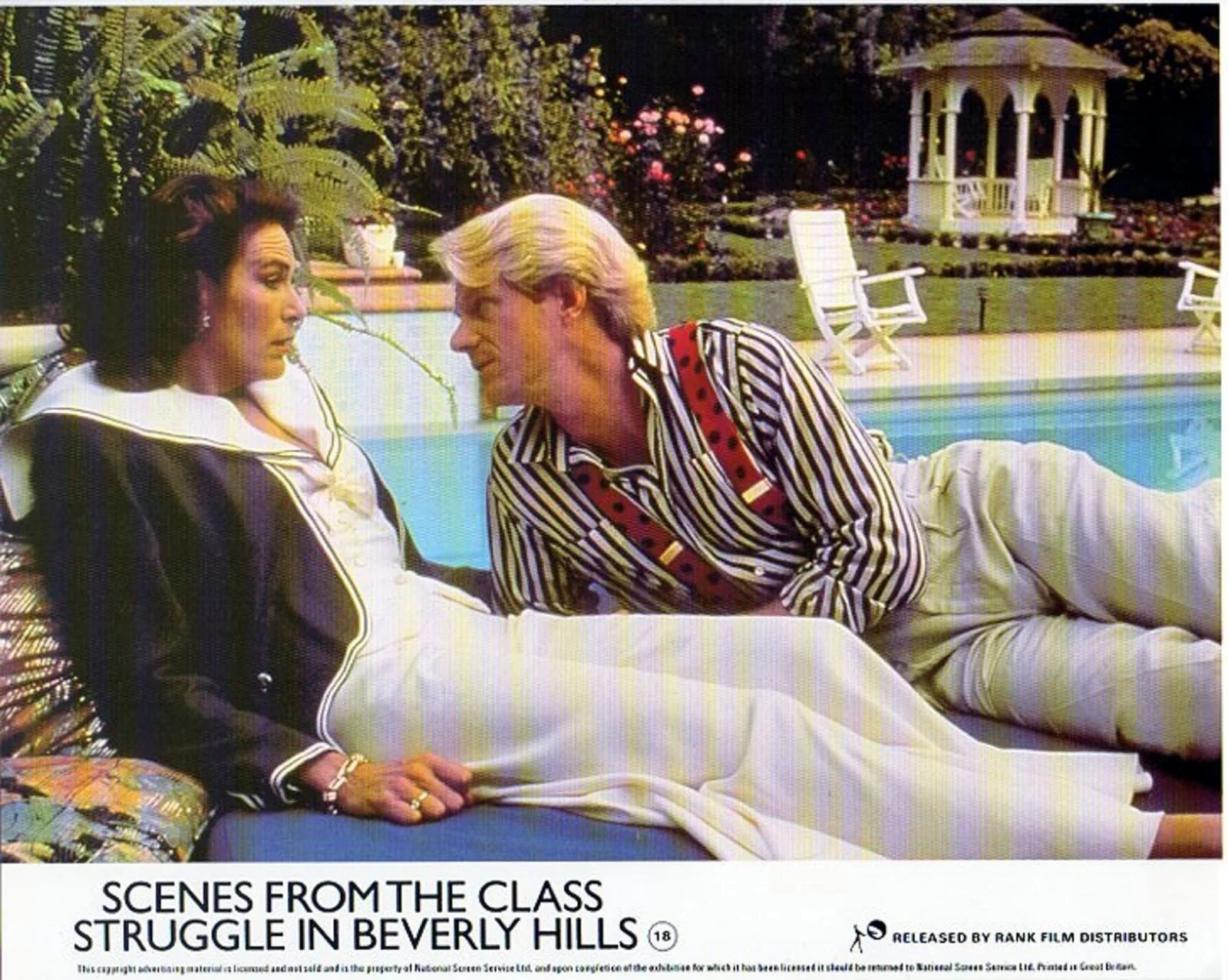 SCENES FROM THE CLASS STRUGGLE IN BEVERLY HILLS 1989 Jacqueline Bisset 10x8 SET, изображение 2