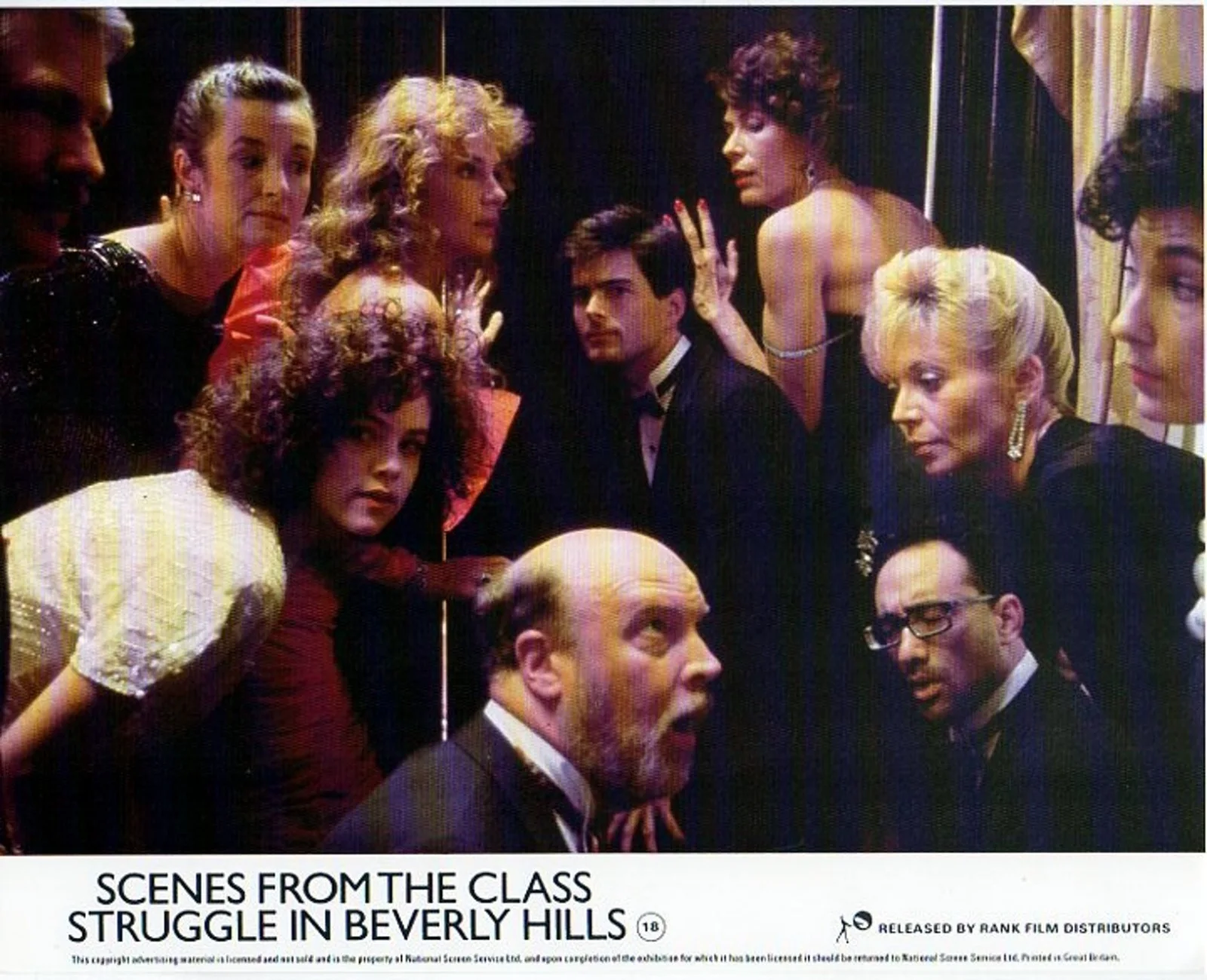 SCENES FROM THE CLASS STRUGGLE IN BEVERLY HILLS 1989 Jacqueline Bisset 10x8 SET, изображение 5