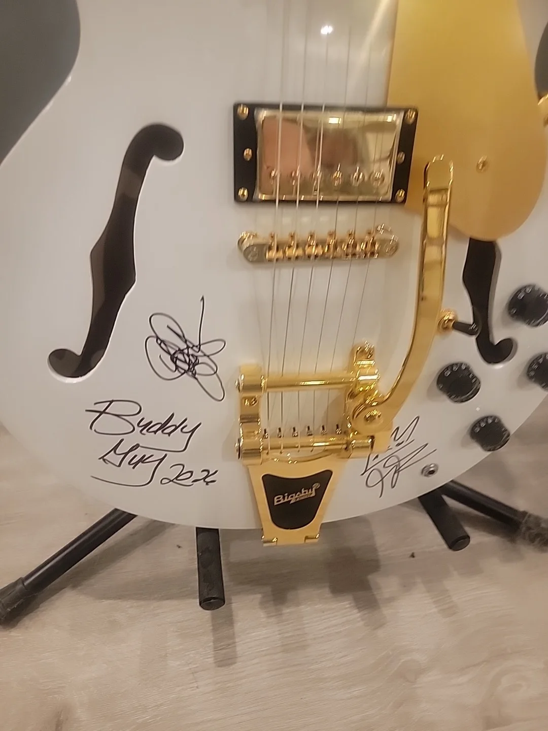 Buddy Guy. Samantha Fish Kingfish Autographed Guitar, image 2