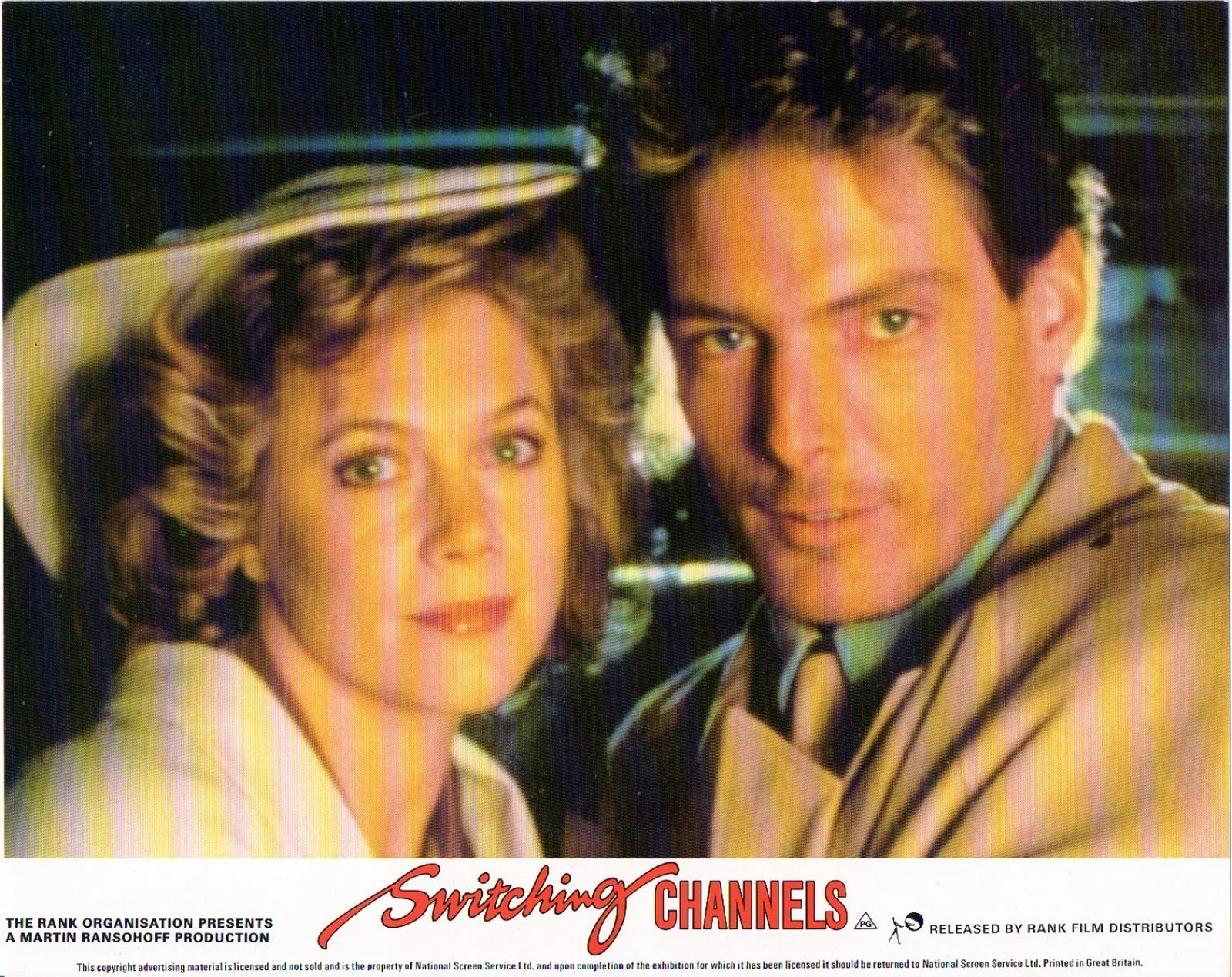 SWITCHING CHANNELS 1988 Christopher Reeve, Kathleen Turner 10x8 LOBBY SET, image 5