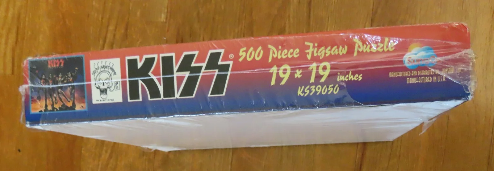 Artist KEN KELLY signed 1997 KISS "Destroyer" SEALED Puzzle GENE PAUL PETER ACE, изображение 3