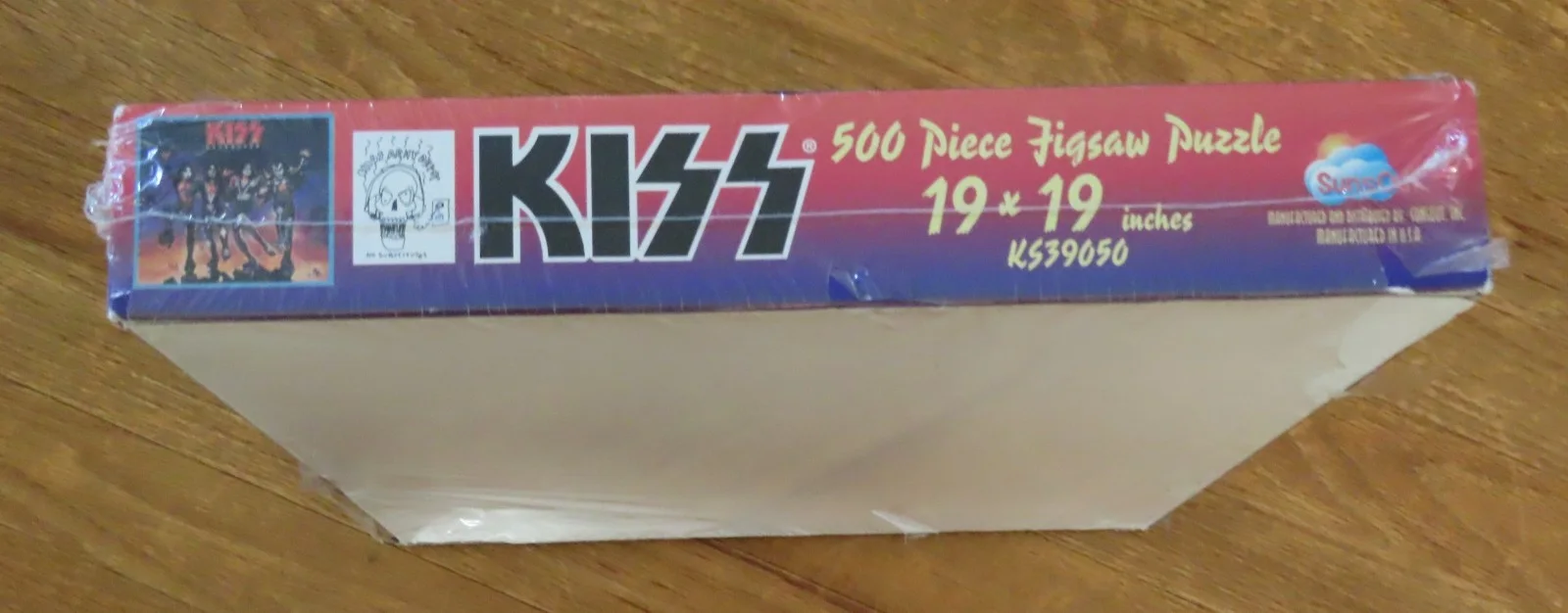 Artist KEN KELLY signed 1997 KISS "Destroyer" SEALED Puzzle GENE PAUL PETER ACE, изображение 5