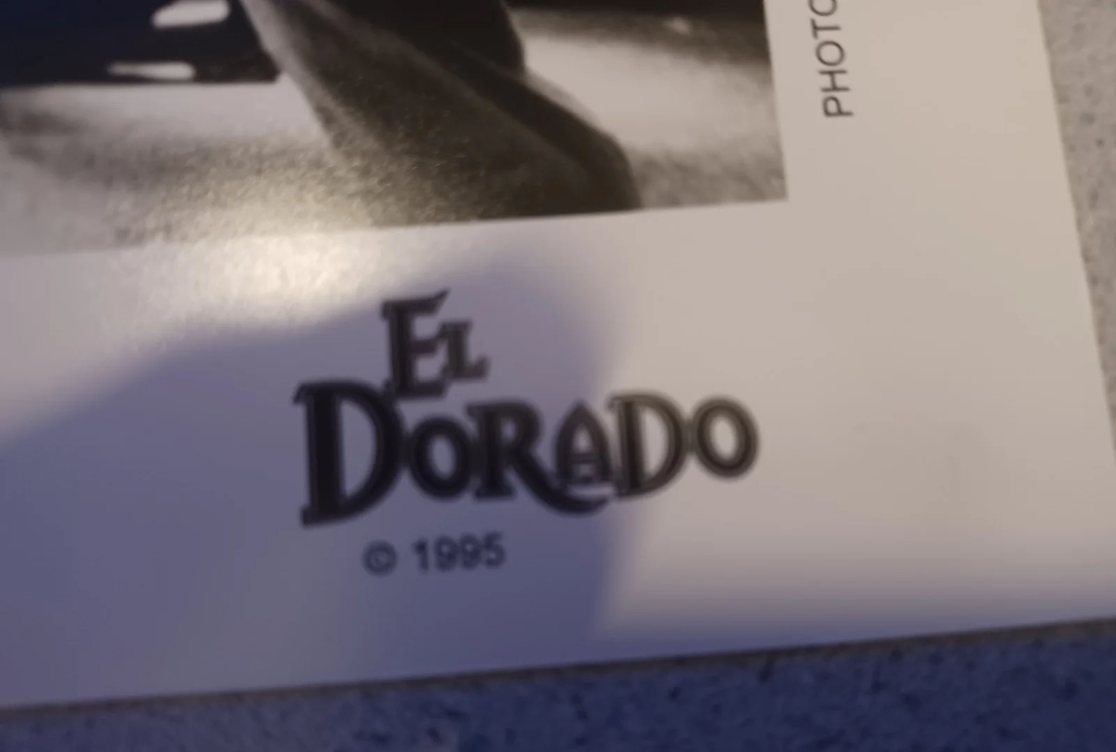 Peter Frampton Signed 1995 El Dorado Promo Photo Autograph Classic Rock, image 3