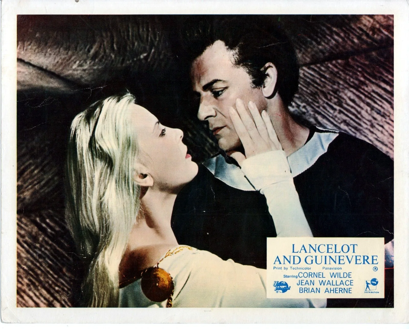 LANCELOT AND GUINEVERE 1963 Cornel Wilde Jean Wallace 7 10x8 LOBBY CARDS, image 5