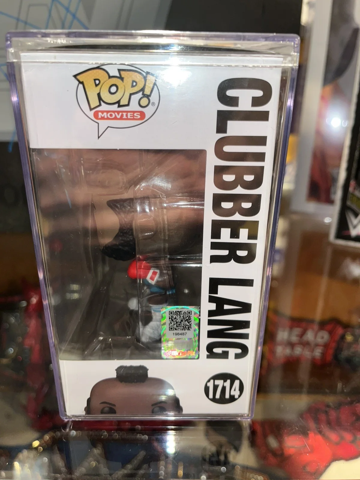 Mr. T — Mr. T Signed Rocky Clubber Lang Funko Pop #1714 Autograph Figure Beckett COA, изображение 2