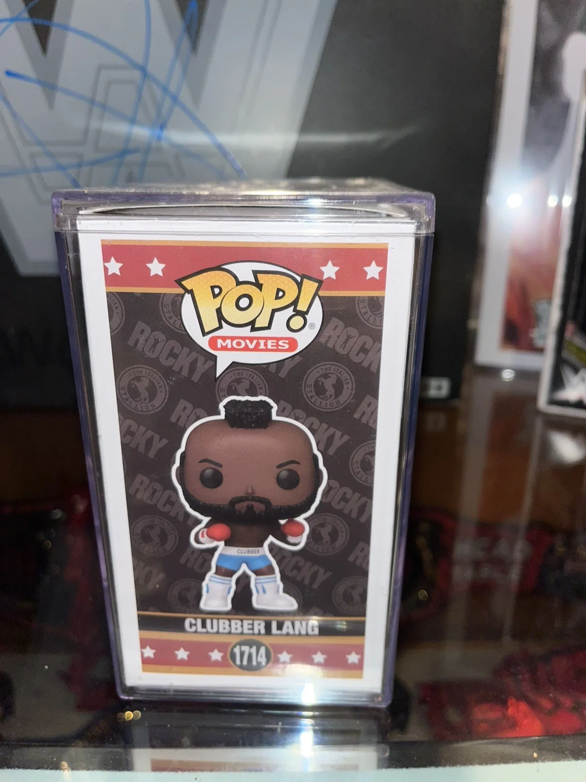 Mr. T — Mr. T Signed Rocky Clubber Lang Funko Pop #1714 Autograph Figure Beckett COA, изображение 3