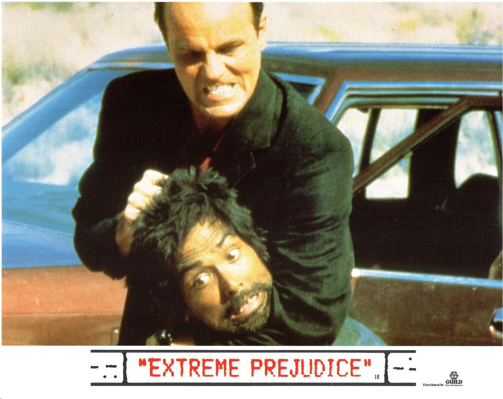 EXTREME PREJUDICE 1987 Nick Nolte, Powers Boothe UK 10x8 LOBBY SET, image 4