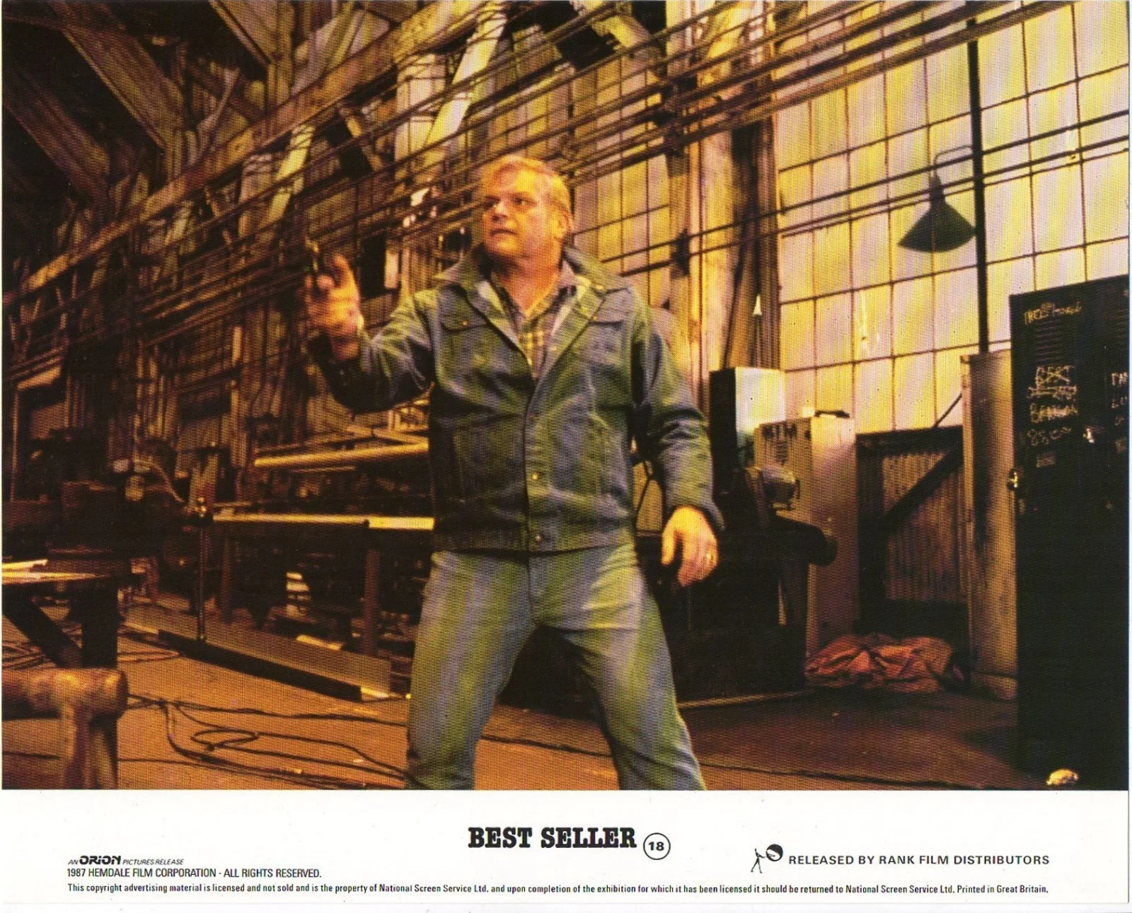 BEST SELLER 1987 James Woods, Brian Dennehy, Victoria Tennant 10x8 LOBBY SET, изображение 2