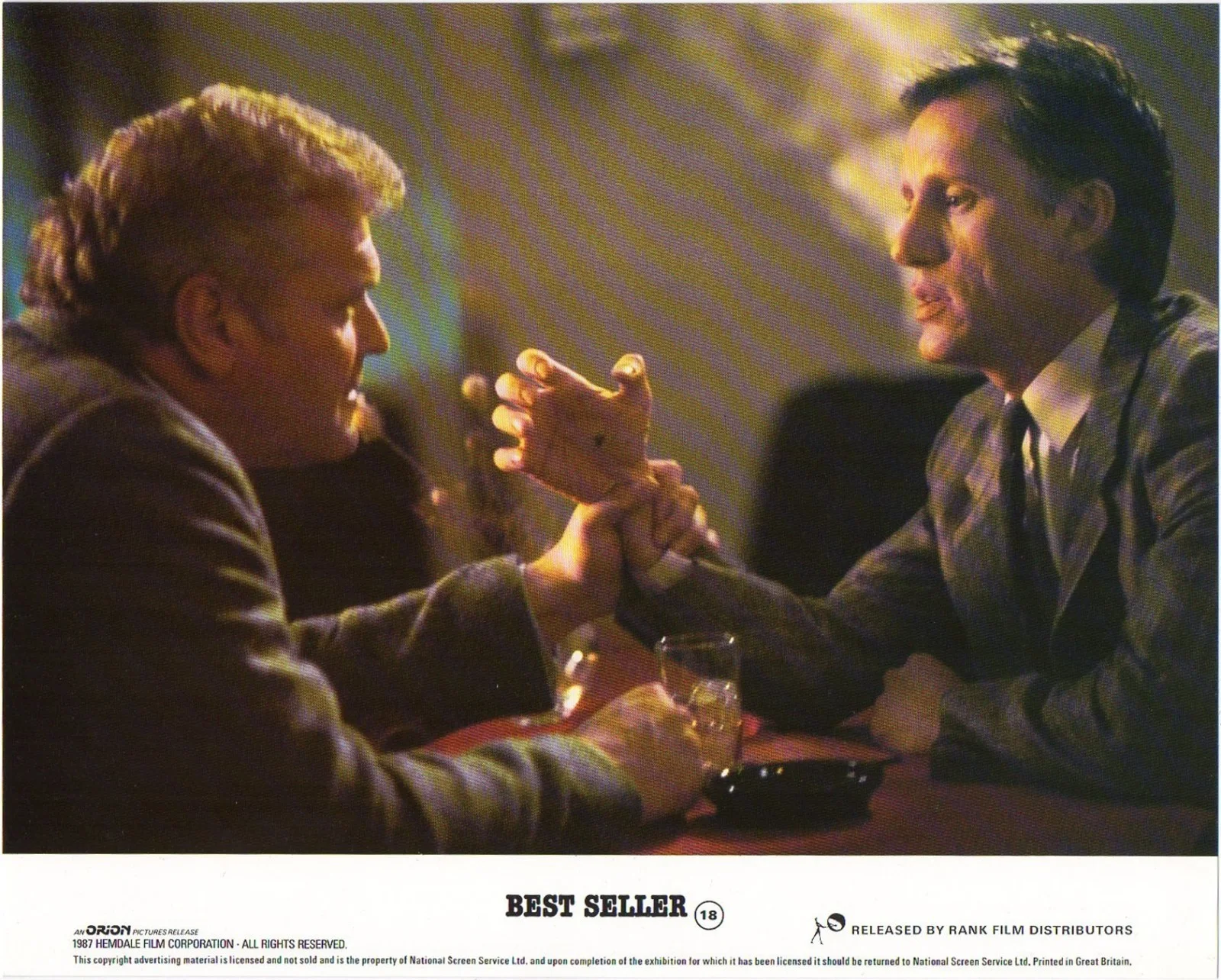 BEST SELLER 1987 James Woods, Brian Dennehy, Victoria Tennant 10x8 LOBBY SET, изображение 3