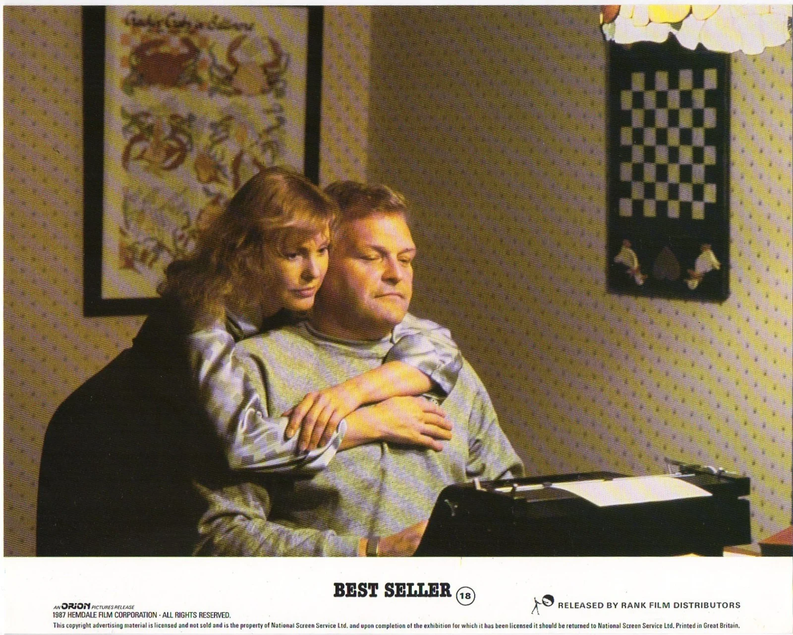 BEST SELLER 1987 James Woods, Brian Dennehy, Victoria Tennant 10x8 LOBBY SET, изображение 5