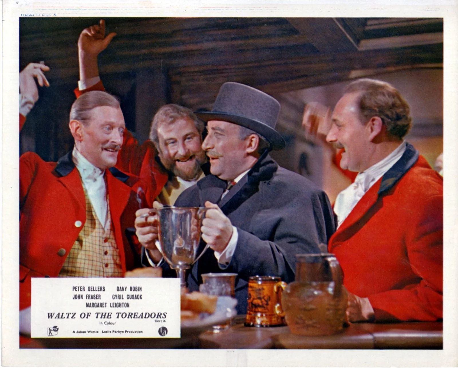 WALTZ OF THE TOREADORS 1962 Peter Sellers, Dany Robin 6 10x8 LOBBY CARDS, изображение 5