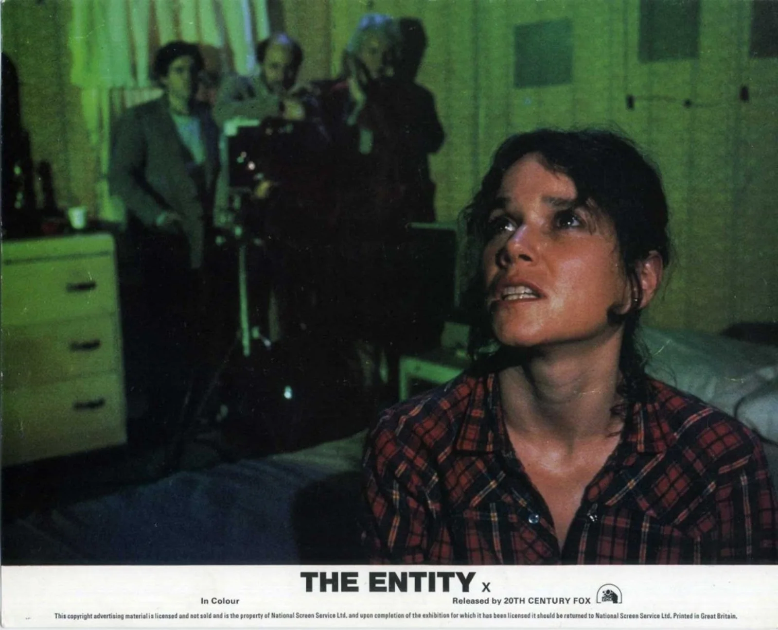 ENTITY 1982 Barbara Hershey, Ron Silver 6 10x8 LOBBY CARDS, image 2