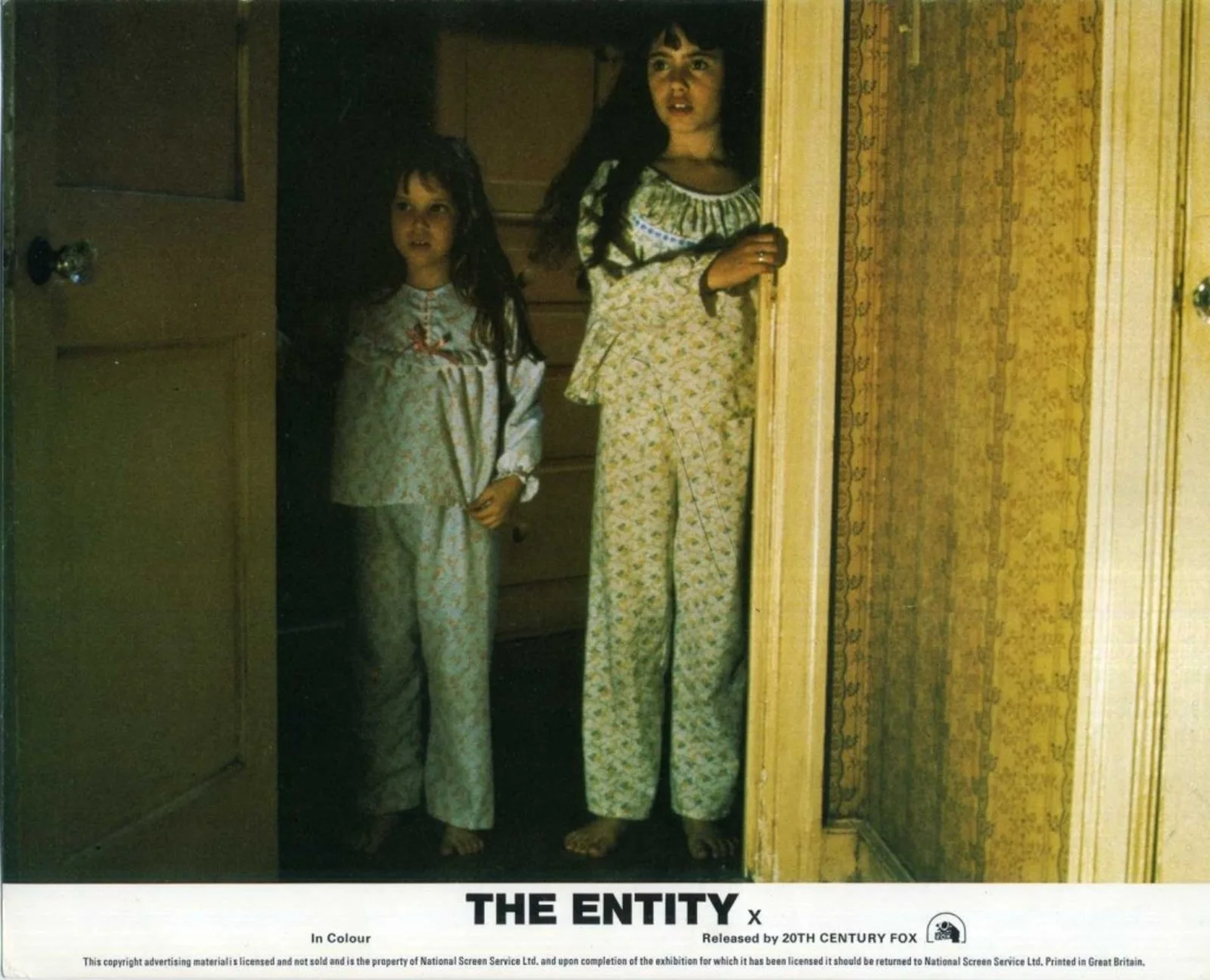 ENTITY 1982 Barbara Hershey, Ron Silver 6 10x8 LOBBY CARDS, image 4