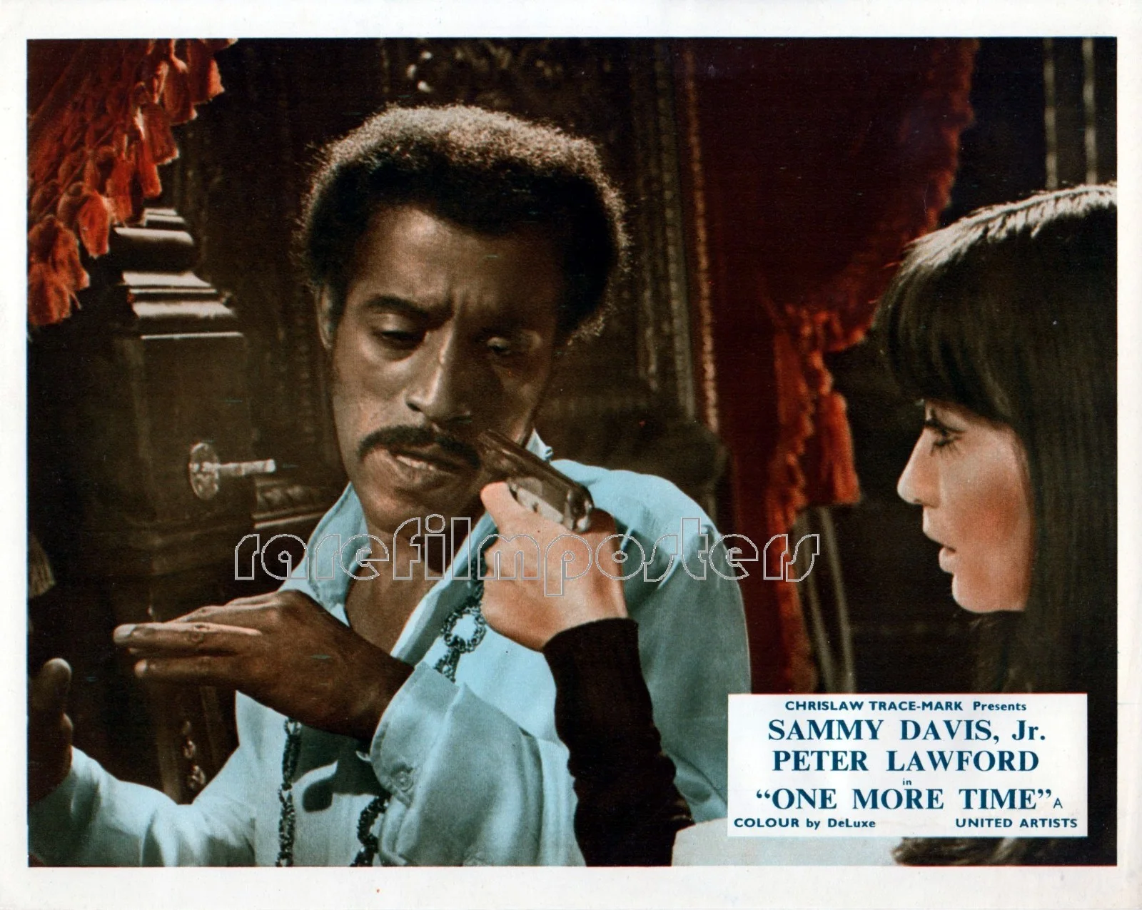 ONE MORE TIME 1970 Sammy Davis Jr., Peter Lawford 7 UK 10x8 LOBBY CARDS, изображение 2