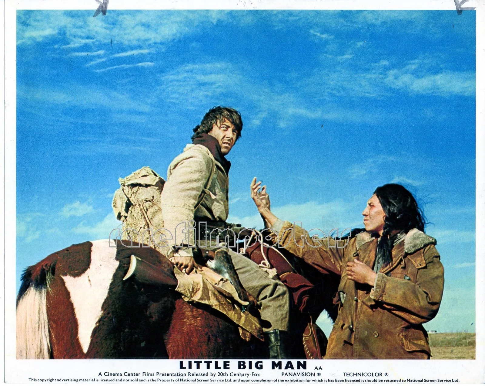 LITTLE BIG MAN 1970 Dustin Hoffman, Faye Dunaway 7 10x8 LOBBY CARDS, изображение 3