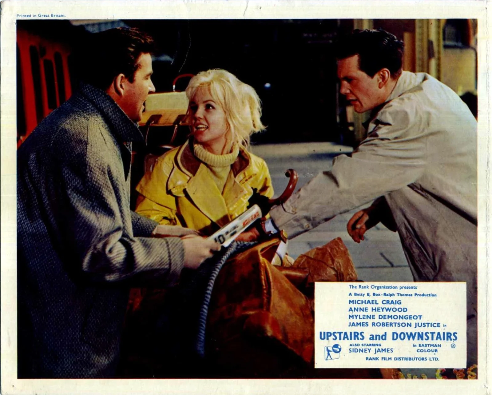 SQUAD CAR 1960 Vici Raaf, Paul Bryar, Don Marlowe UK 10x8 LOBBY SET, изображение 4