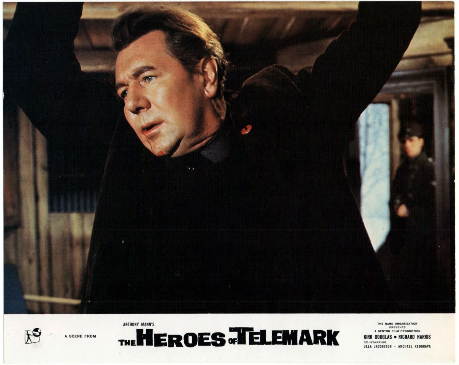 HEROES OF TELEMARK 1965 Kirk Douglas, Richard Harris UK 10x8 LOBBY SET, изображение 2