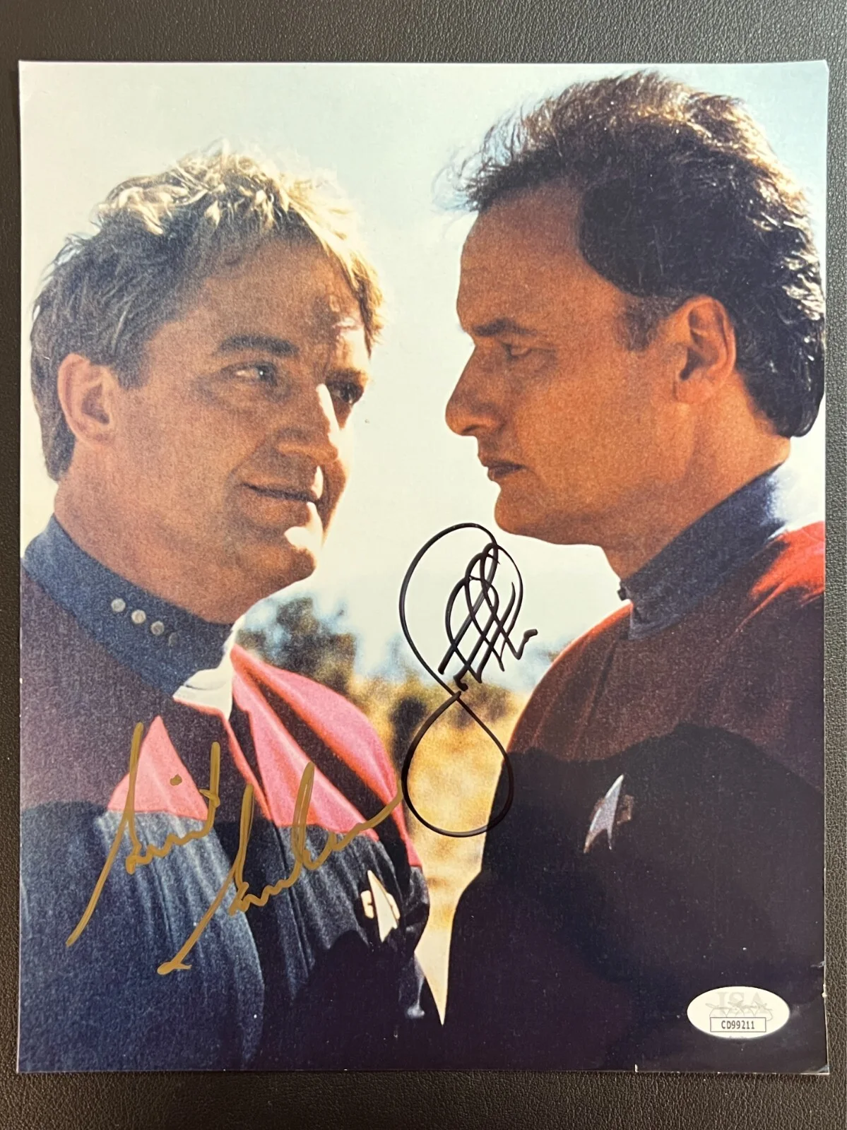 John De Lancie, Gerrit Graham — John De Lancie & Gerrit Graham Signedx2 Photo JSA w/COA Actors 'Star Trek' 8x10!, image 2