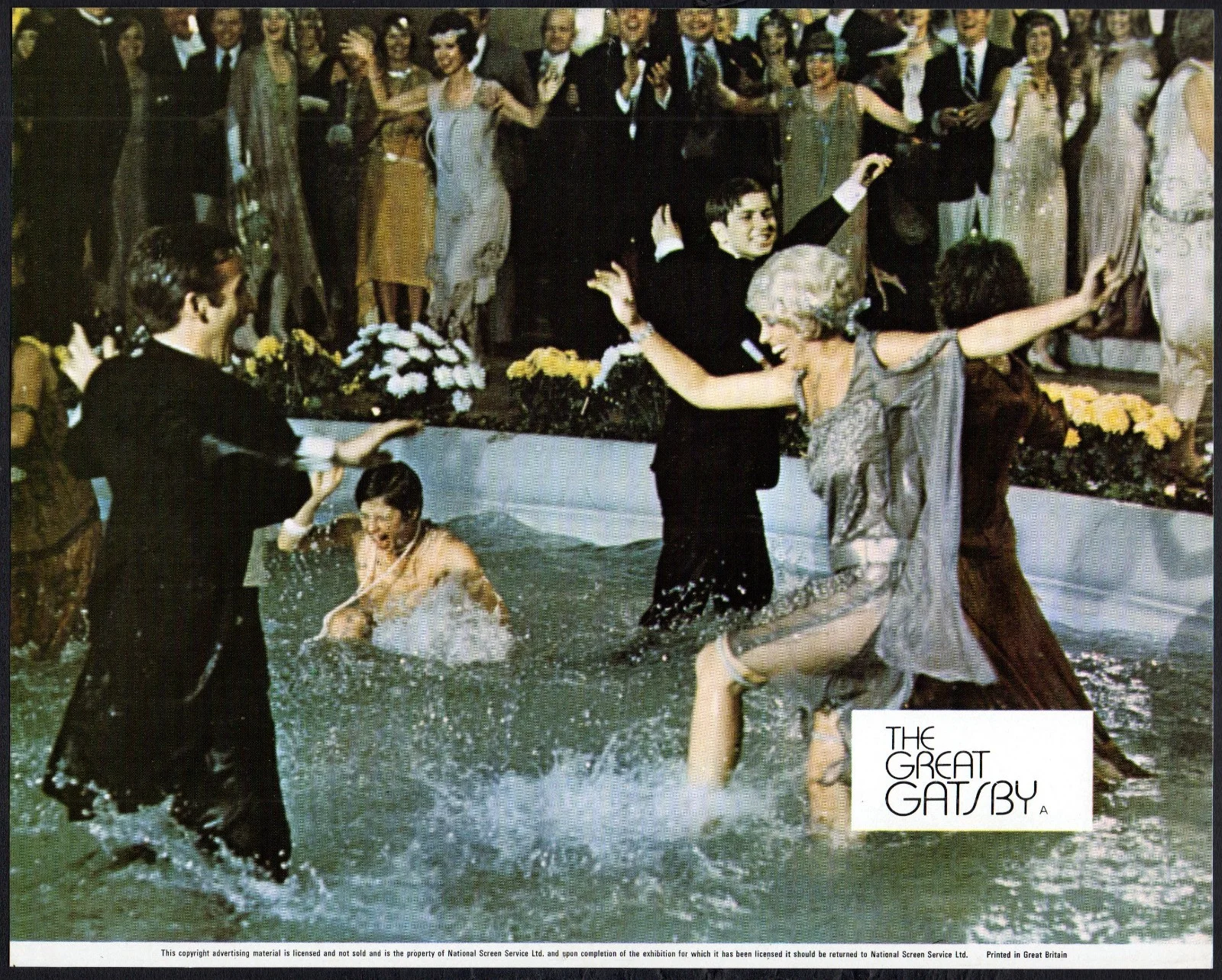 GREAT GATSBY 1974 Robert Redford, Mia Farrow, Karen Black UK 10x8 LOBBY SET, изображение 3