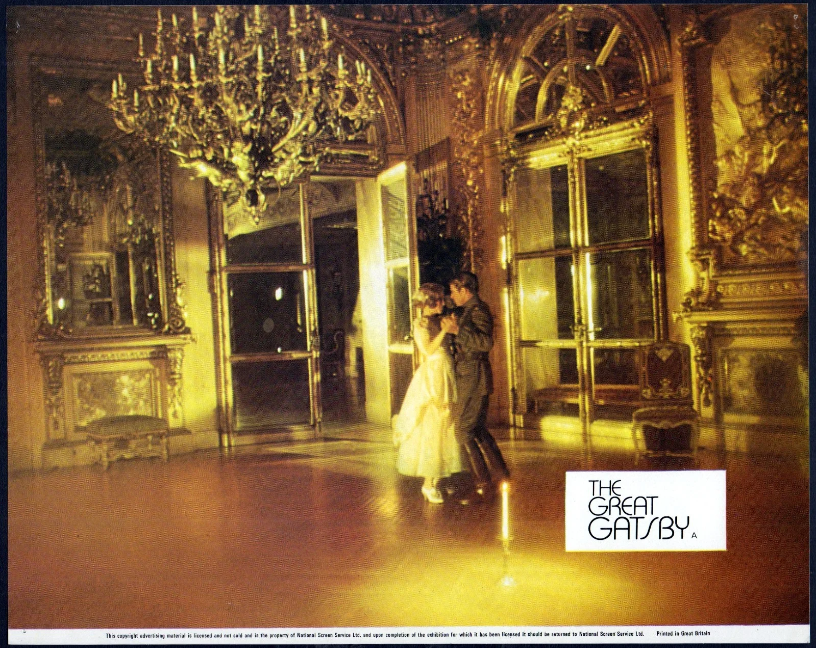 GREAT GATSBY 1974 Robert Redford, Mia Farrow, Karen Black UK 10x8 LOBBY SET, изображение 4