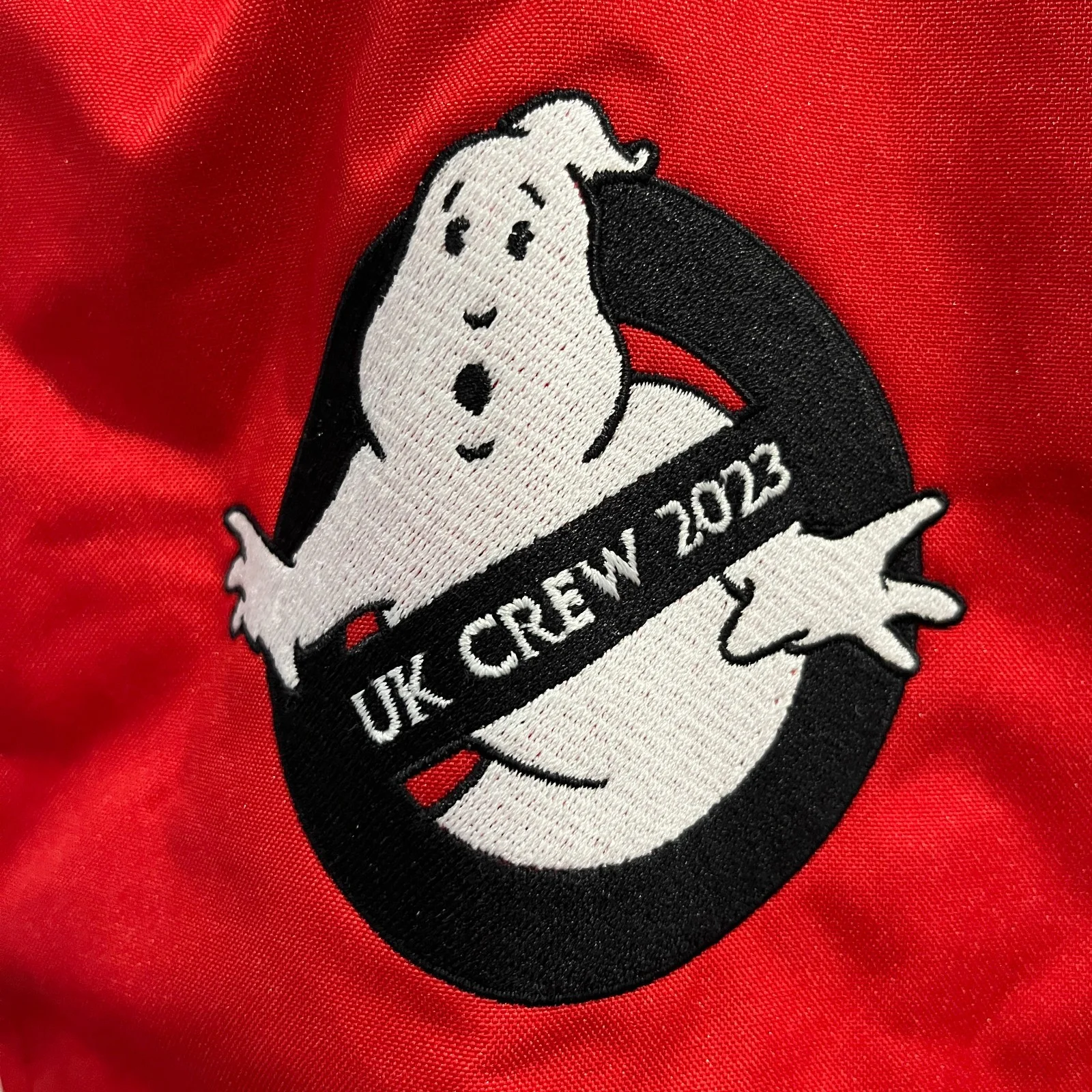 GHOSTBUSTERS Cast & Crew Jacket M UK Crew Production Gift Frozen Empire Film, изображение 5