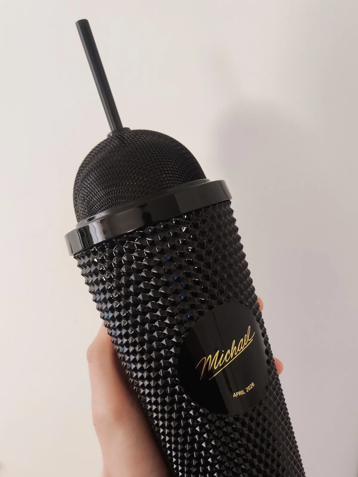 Michael Jackson Biopic Movie Black Microphone Cup - UK Exclusive - IN HAND 🎤✅, изображение 2