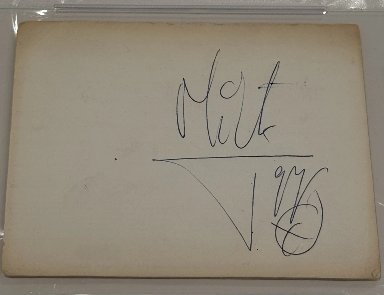 Mick Jagger Signed Hertz Application Document The Rolling Stones PSA Authentic, изображение 2