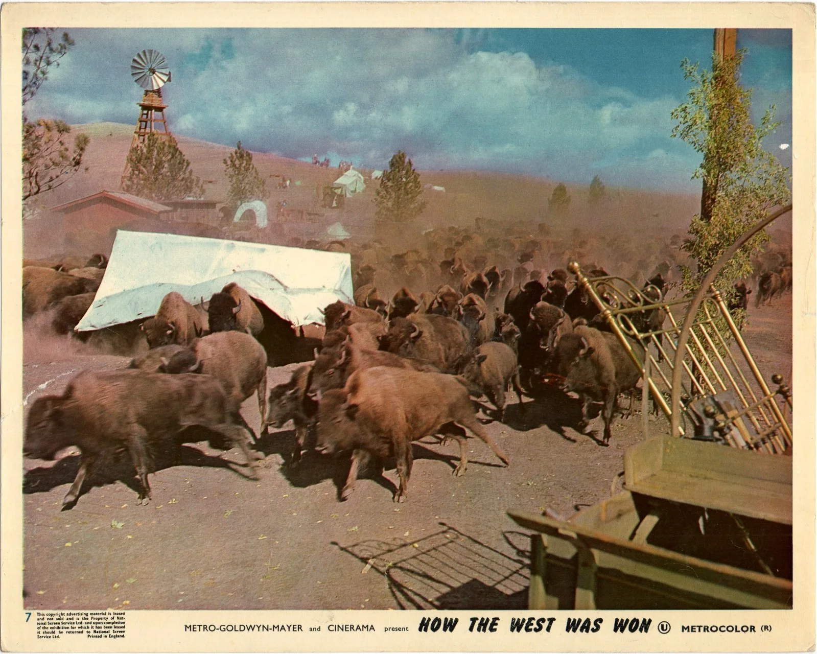 HOW THE WEST WAS WON 1964 James Stewart, Richard Widmark 5 10x8 LOBBY CARDS, изображение 3