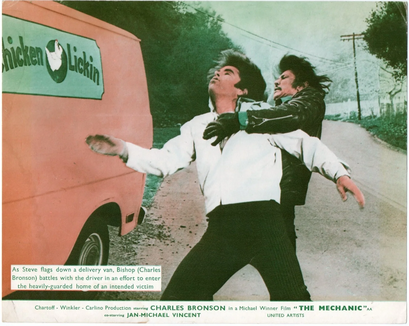MECHANIC 1972 Charles Bronson, Jan-Michael Vincent 7 10x8 LOBBY CARDS, изображение 3