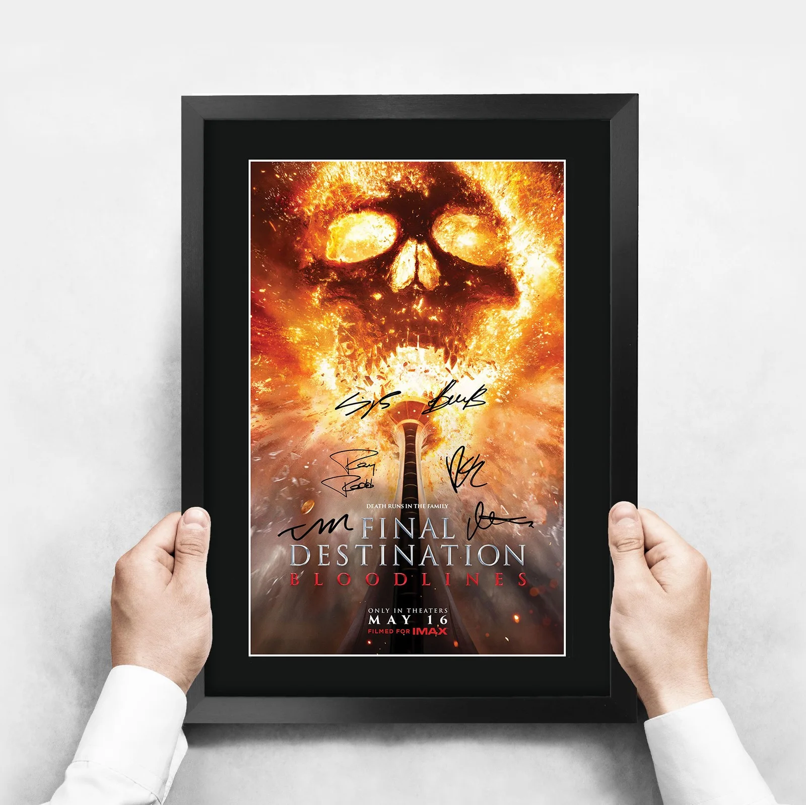 Final Destination 6 Bloodlines 2025 Framed A3 Movie Poster with Pre-Printed, изображение 3
