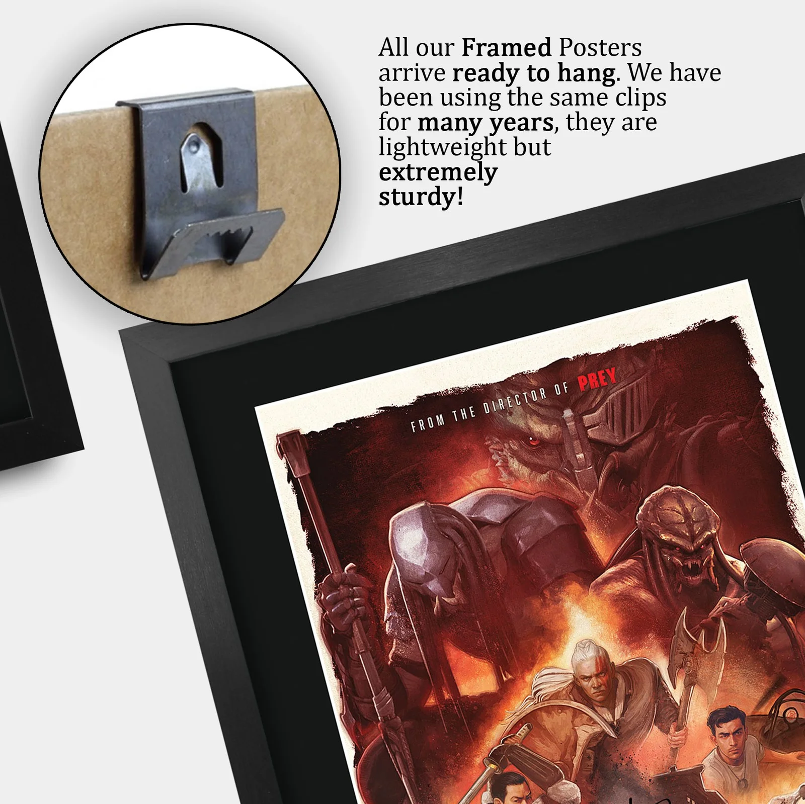 Predator Killer of Killers 2025 Framed A3 Movie Poster with Pre-Printed, изображение 5
