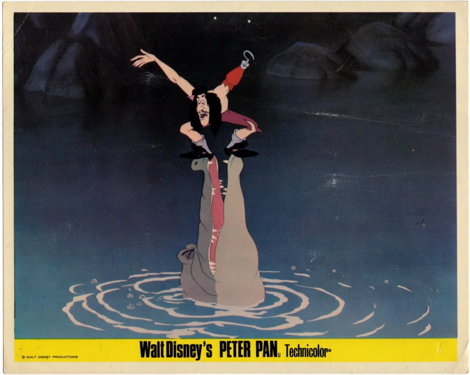 PETER PAN 1953 Bobby Driscoll - WALT DISNEY 5 UK 10x8 LOBBY CARDS, изображение 5
