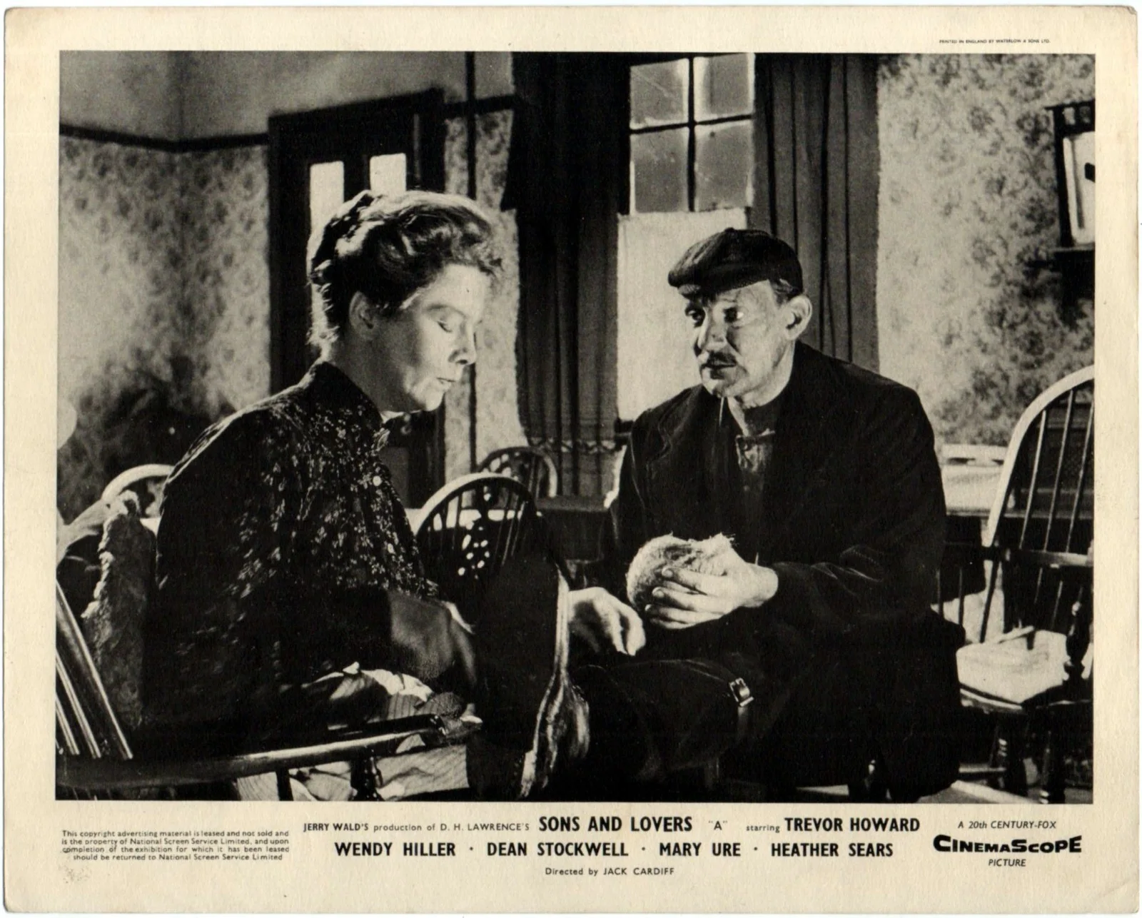 SONS AND LOVERS 1960 Trevor Howard Dean Stockwell Wendy Hiller UK 10x8 LOBBY SET, изображение 3