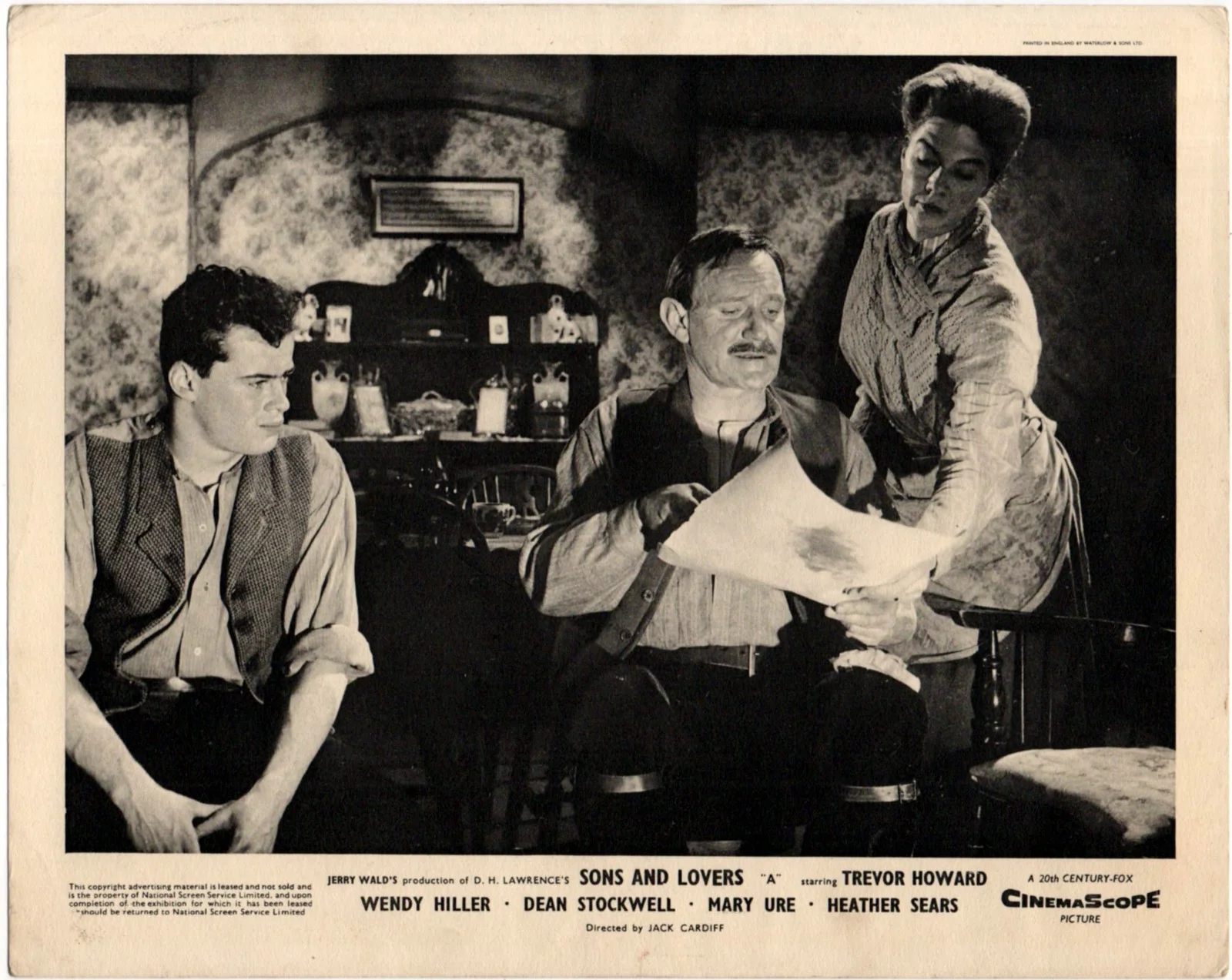 SONS AND LOVERS 1960 Trevor Howard Dean Stockwell Wendy Hiller UK 10x8 LOBBY SET, изображение 4