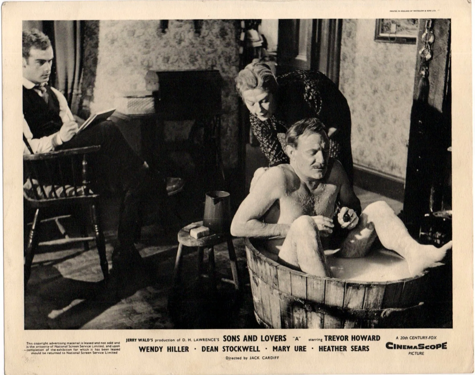SONS AND LOVERS 1960 Trevor Howard Dean Stockwell Wendy Hiller UK 10x8 LOBBY SET, изображение 5