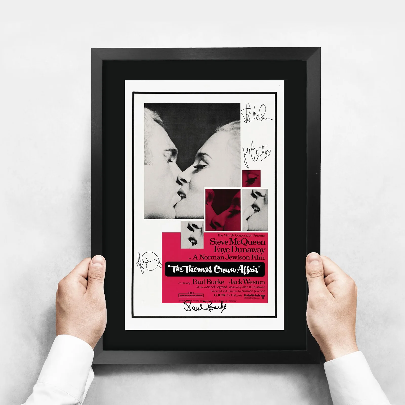 The Thomas Crown Affair Original 1968 Framed A3 Movie Poster Pre-Printed, изображение 3